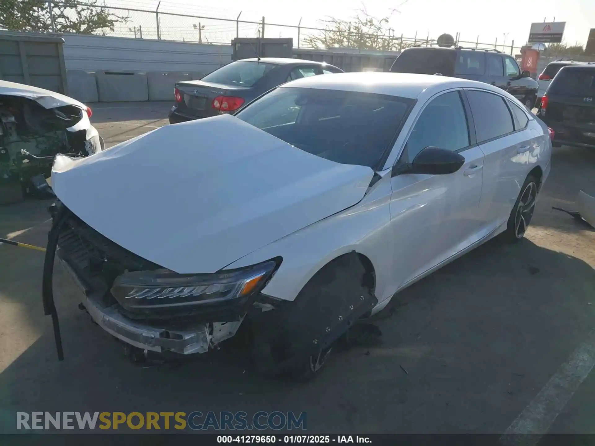 2 Photograph of a damaged car 1HGCV1F41MA086189 HONDA ACCORD 2021