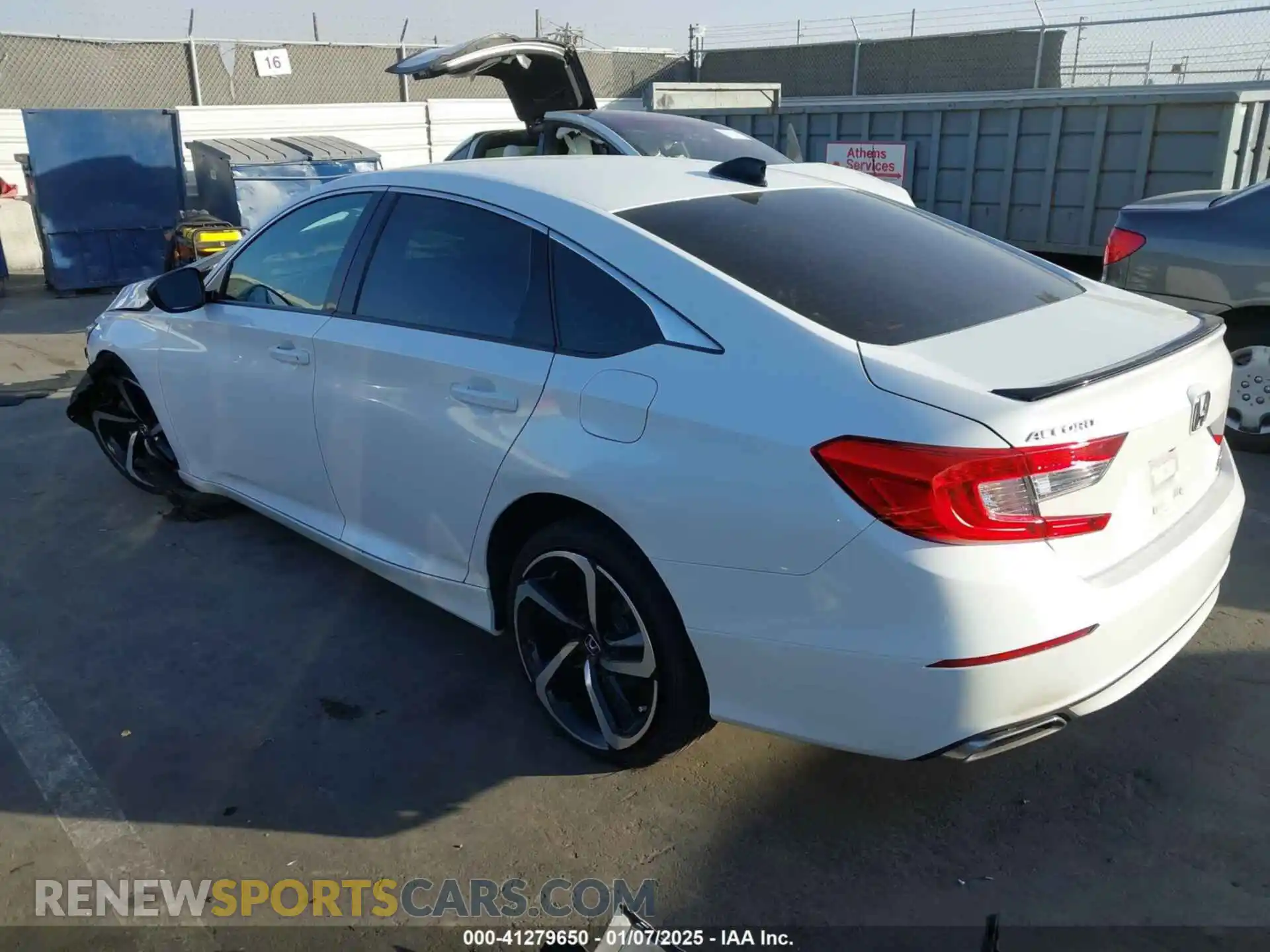3 Photograph of a damaged car 1HGCV1F41MA086189 HONDA ACCORD 2021