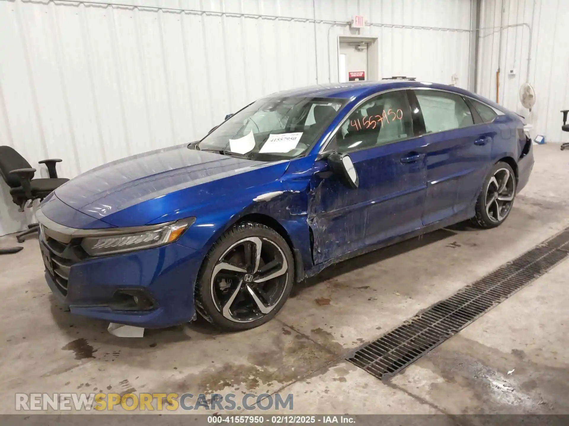 2 Photograph of a damaged car 1HGCV1F41MA091117 HONDA ACCORD 2021