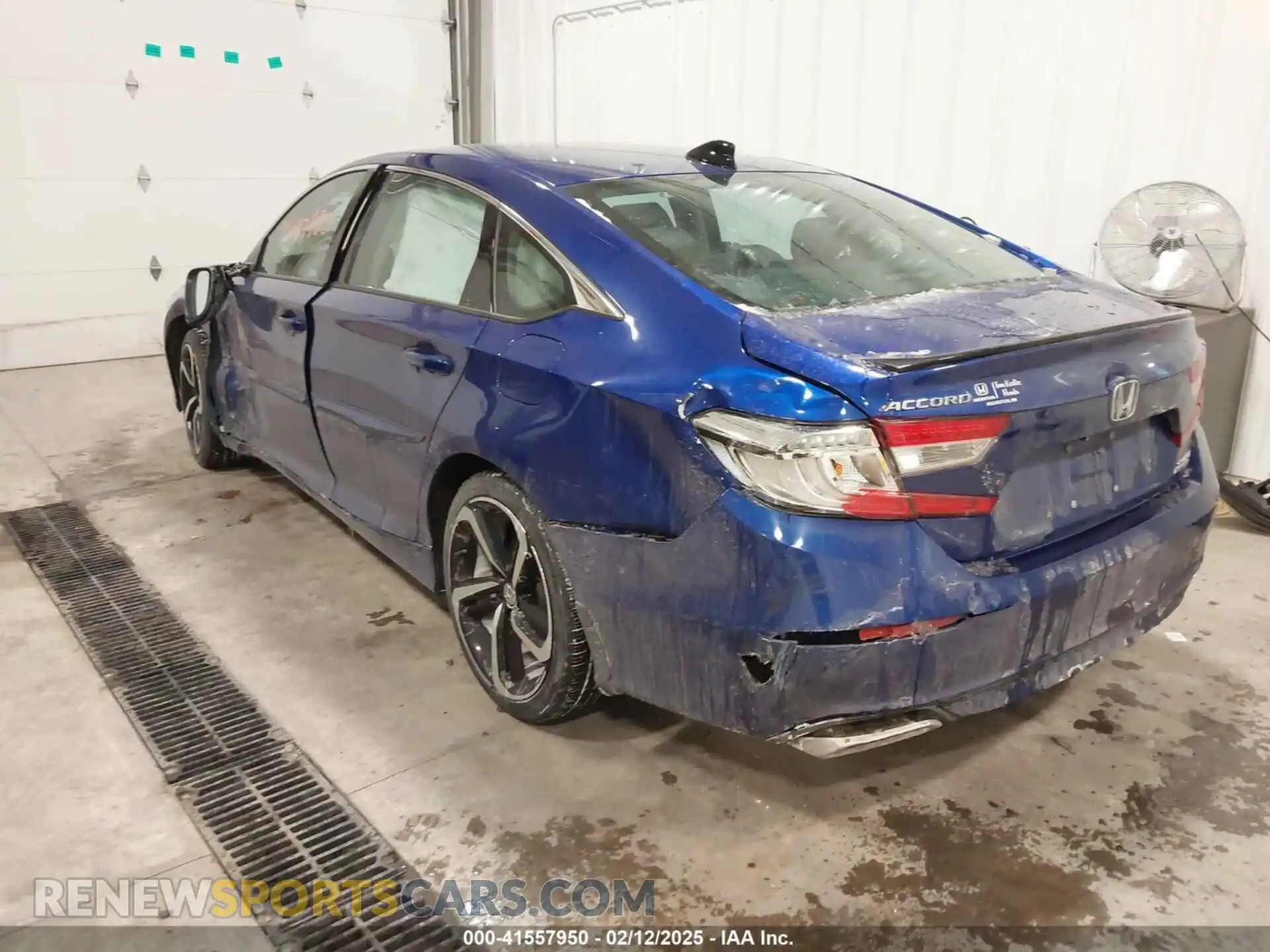 3 Photograph of a damaged car 1HGCV1F41MA091117 HONDA ACCORD 2021
