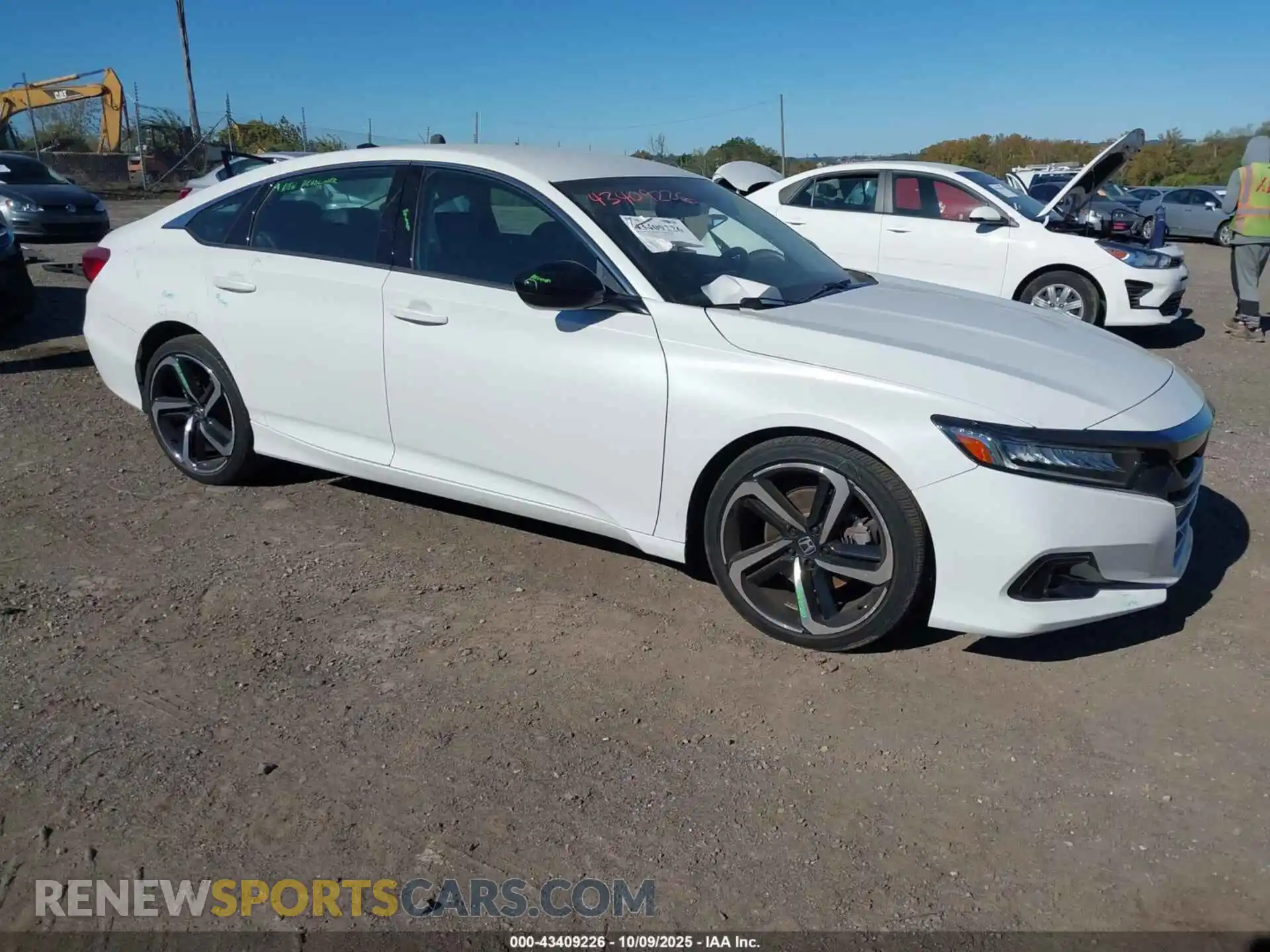 1 Photograph of a damaged car 1HGCV1F41MA093949 HONDA ACCORD 2021