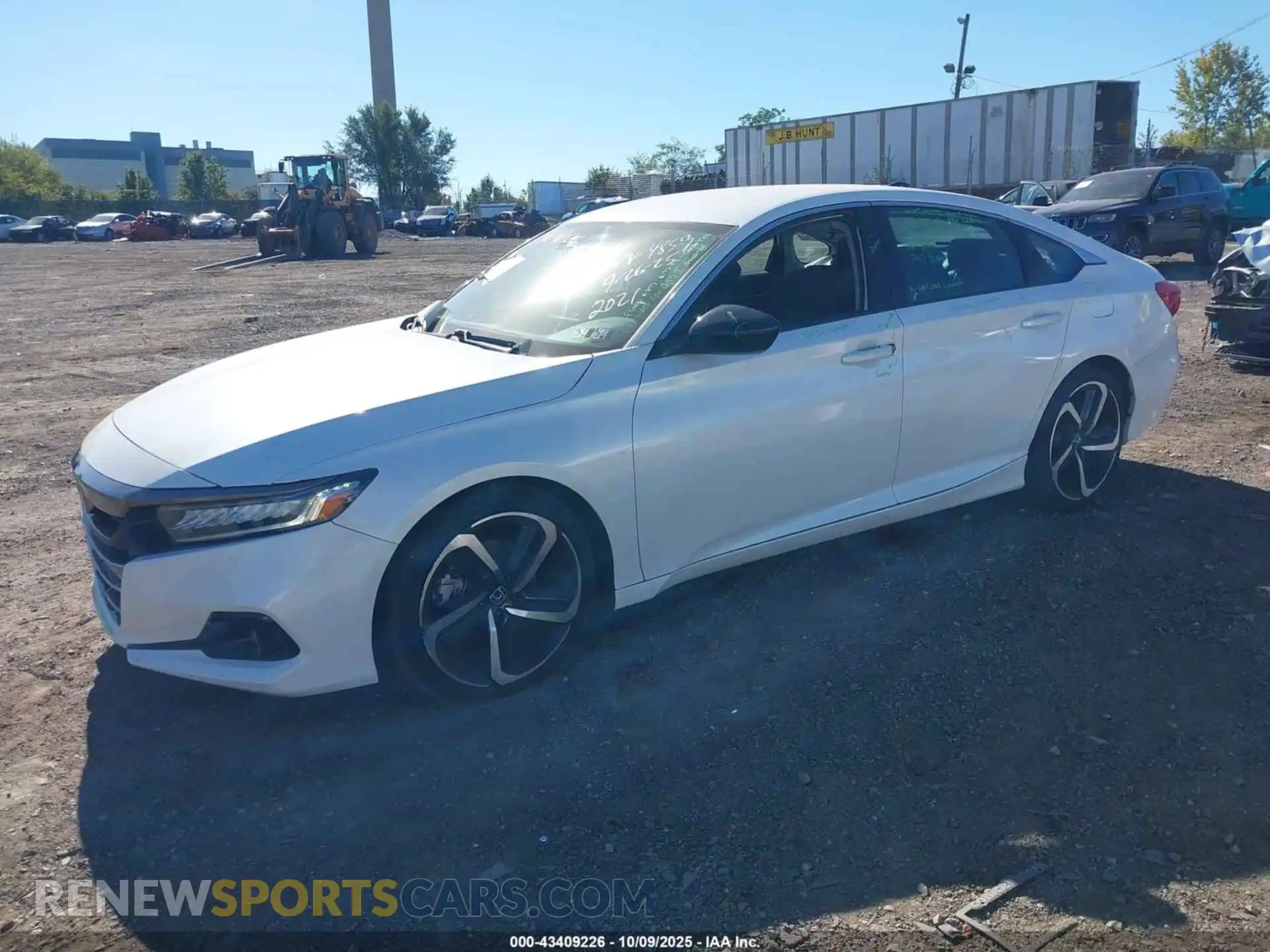 2 Photograph of a damaged car 1HGCV1F41MA093949 HONDA ACCORD 2021