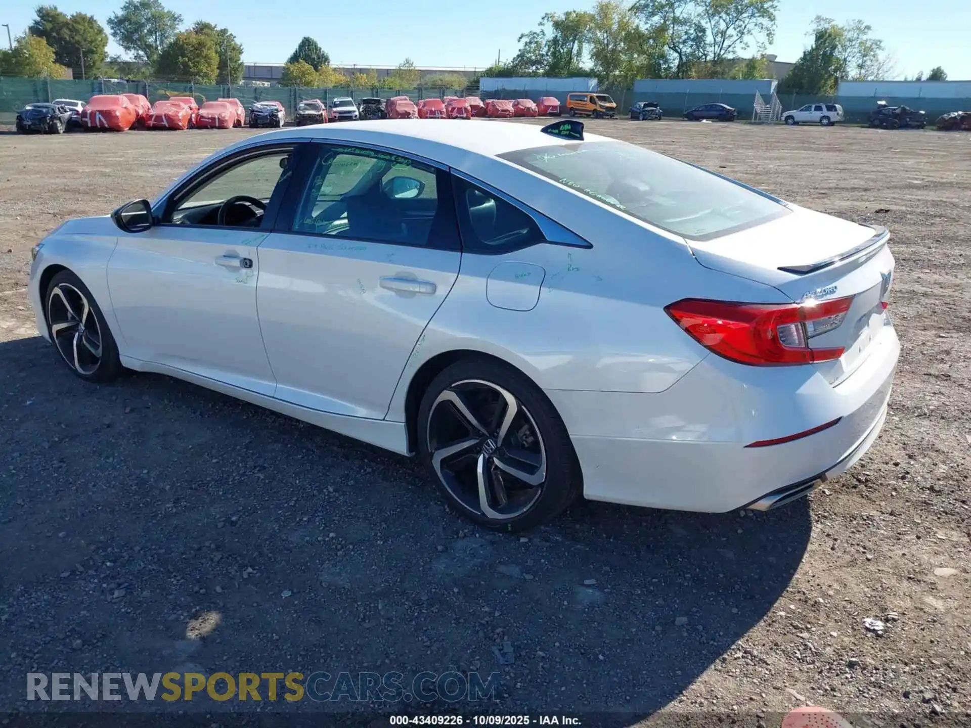 3 Photograph of a damaged car 1HGCV1F41MA093949 HONDA ACCORD 2021