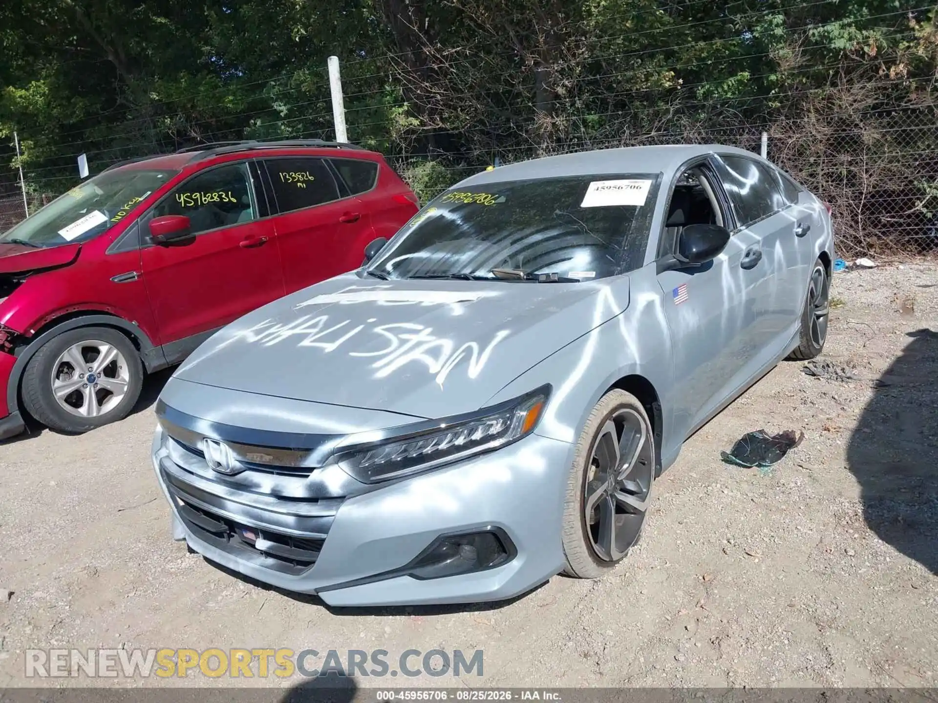 2 Photograph of a damaged car 1HGCV1F41MA117215 HONDA ACCORD 2021
