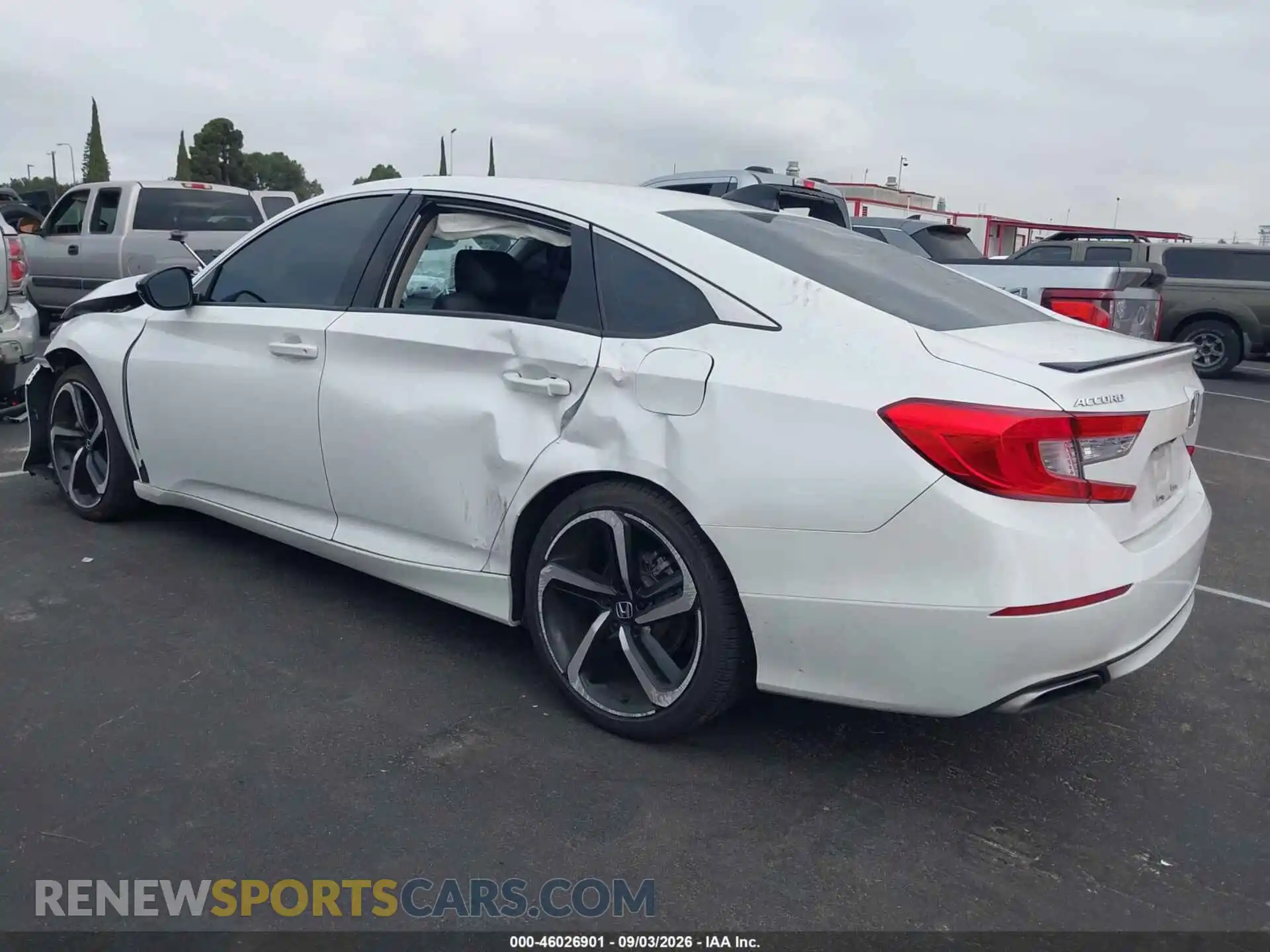 3 Photograph of a damaged car 1HGCV1F41MA121376 HONDA ACCORD 2021