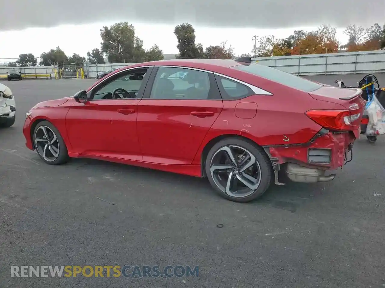 2 Photograph of a damaged car 1HGCV1F42MA006141 HONDA ACCORD 2021
