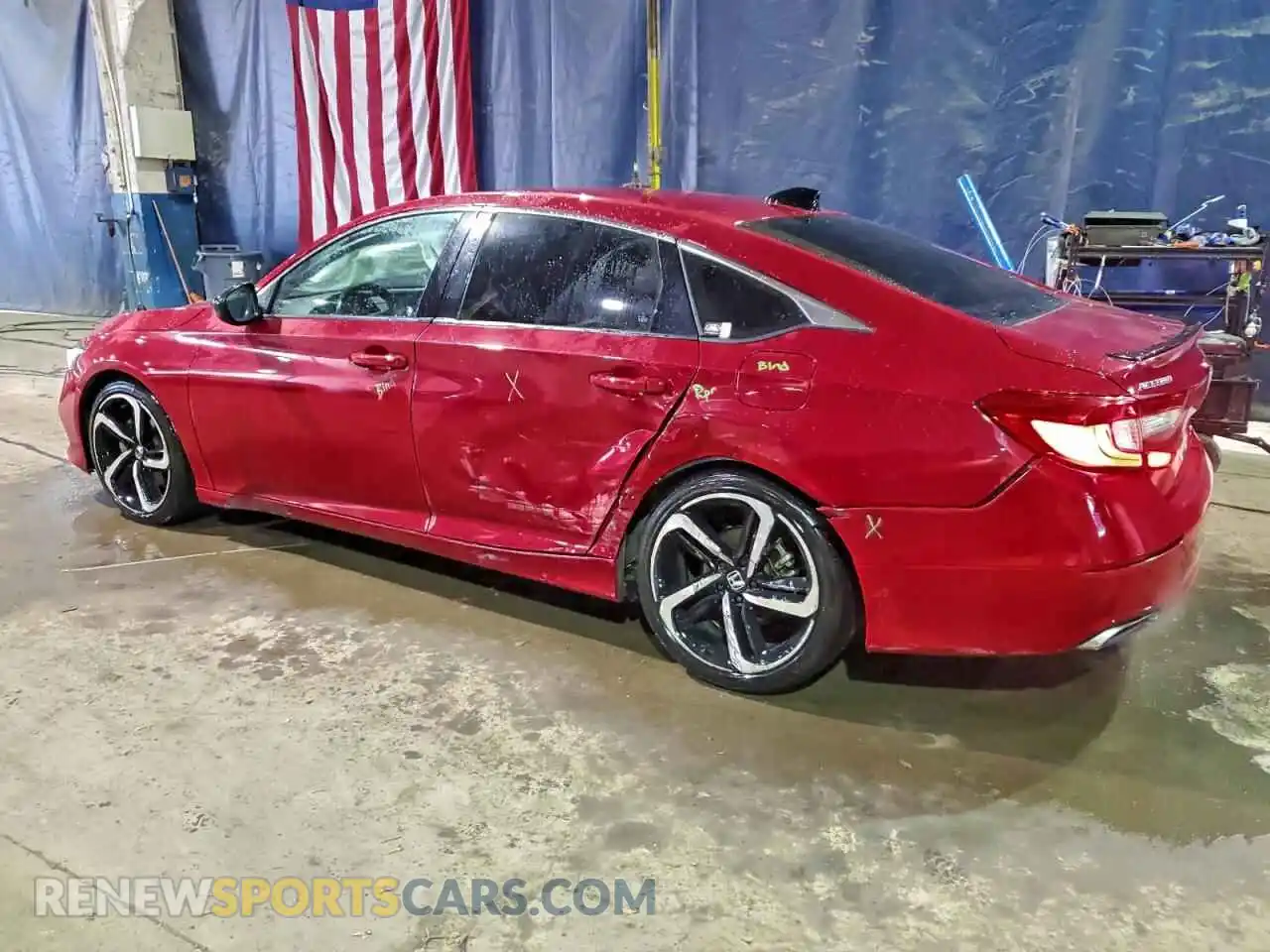 2 Photograph of a damaged car 1HGCV1F42MA026521 HONDA ACCORD 2021