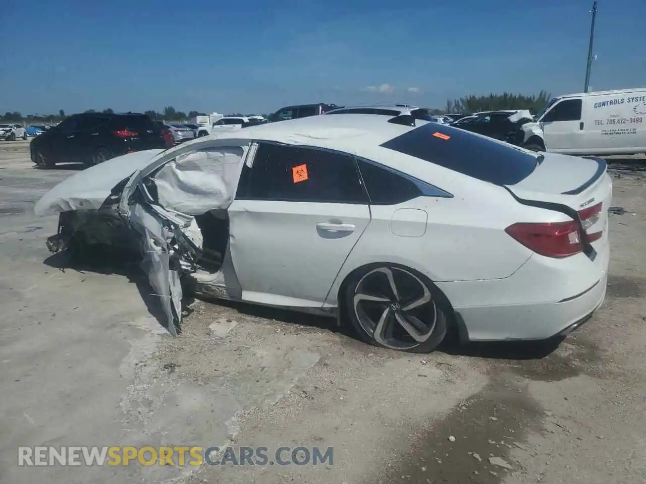 2 Фотография поврежденного автомобиля 1HGCV1F42MA034490 HONDA ACCORD 2021