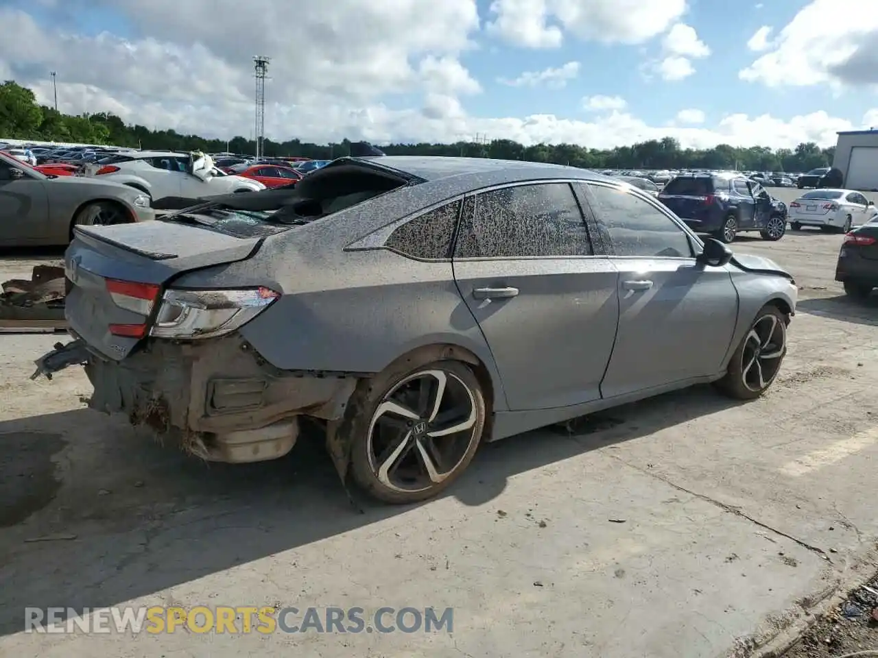 3 fotografías del automóvil dañado 1HGCV1F42MA042105 HONDA ACCORD 2021