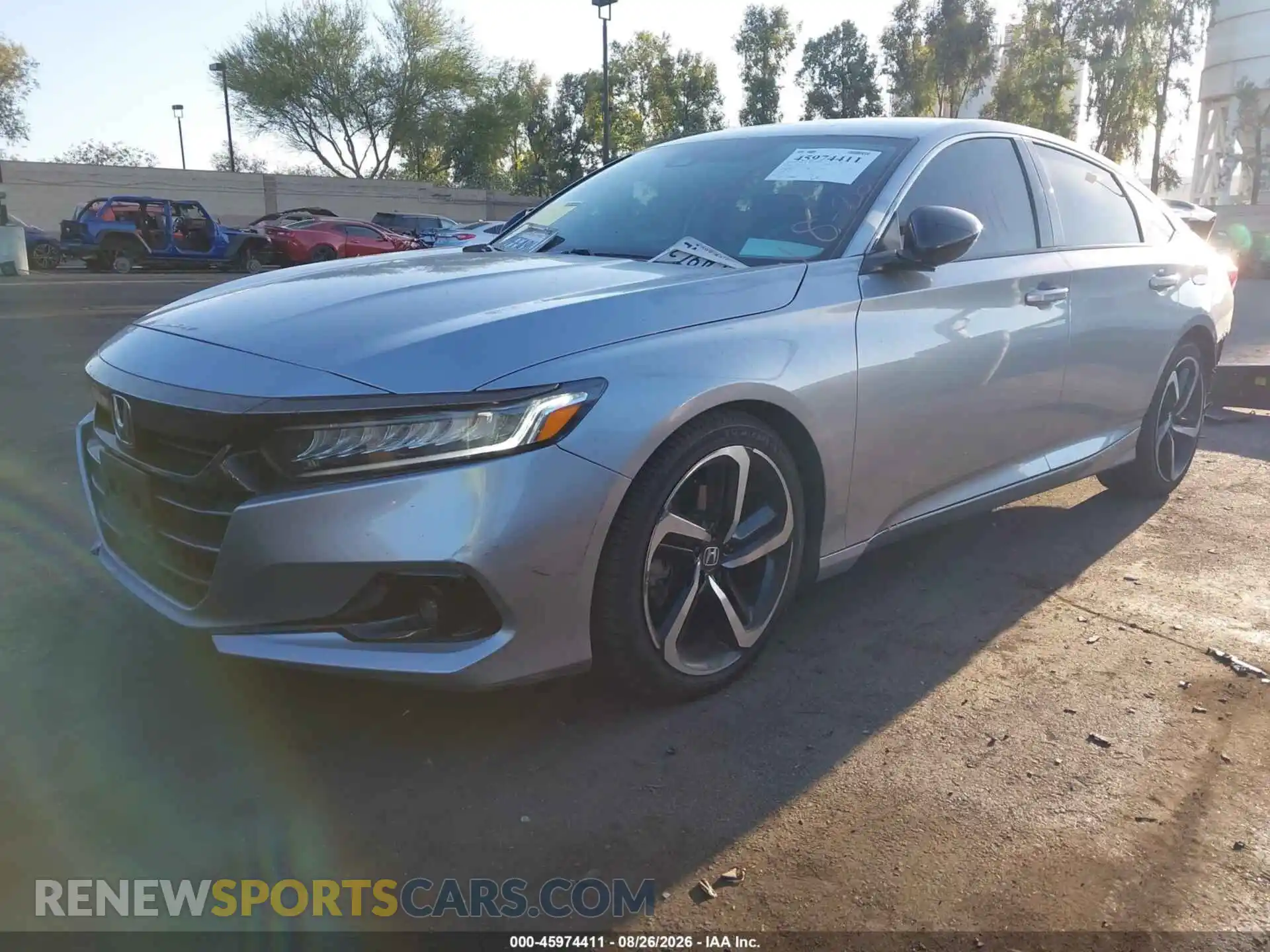 2 Photograph of a damaged car 1HGCV1F42MA049152 HONDA ACCORD 2021