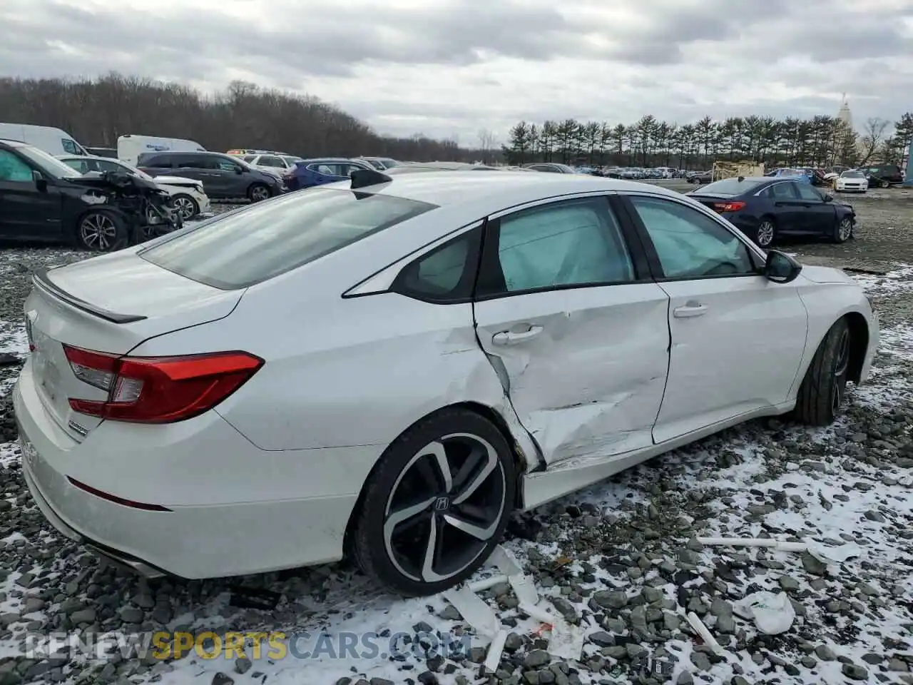 3 Photograph of a damaged car 1HGCV1F42MA055498 HONDA ACCORD 2021