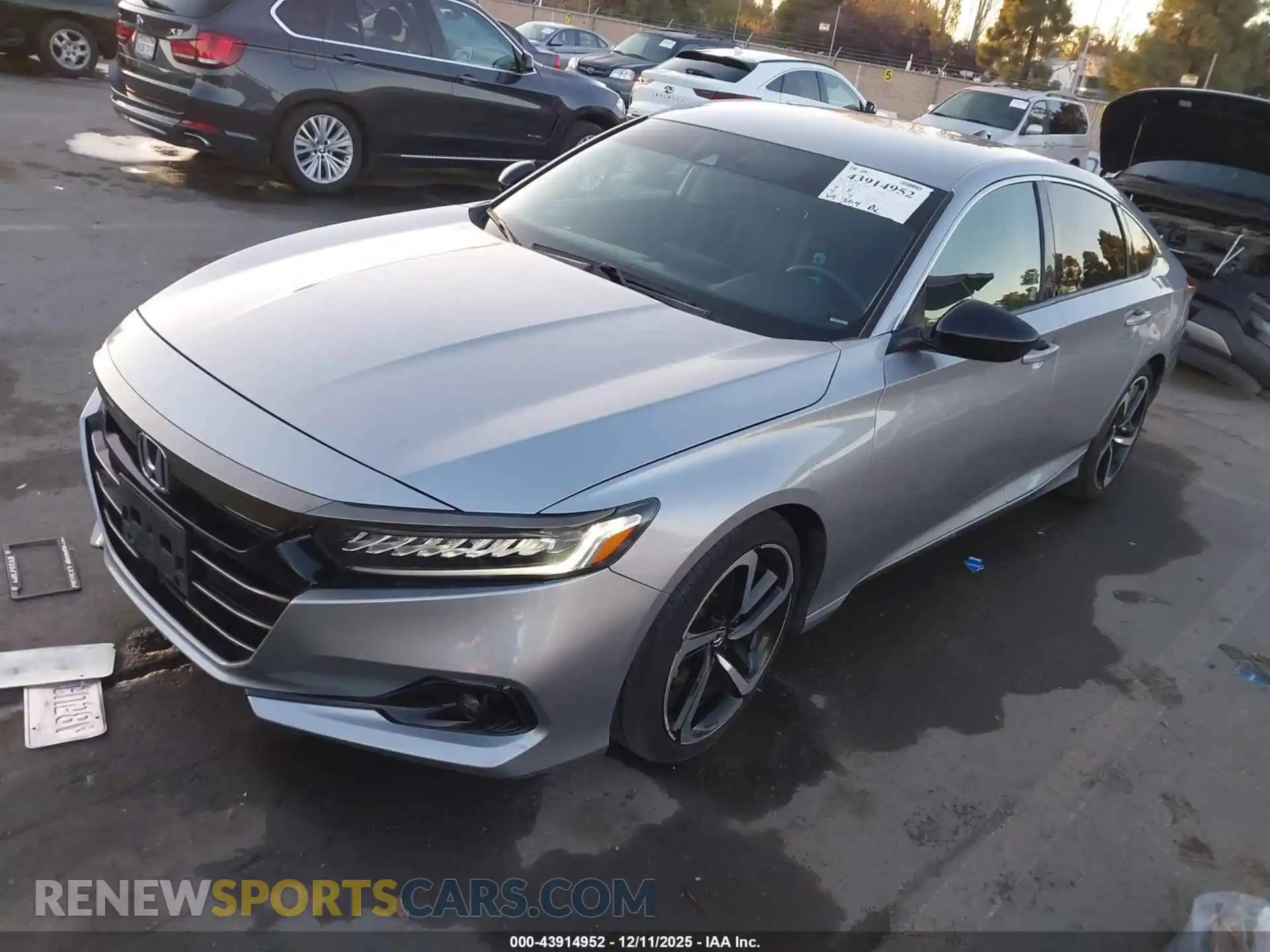 2 Photograph of a damaged car 1HGCV1F42MA061950 HONDA ACCORD 2021
