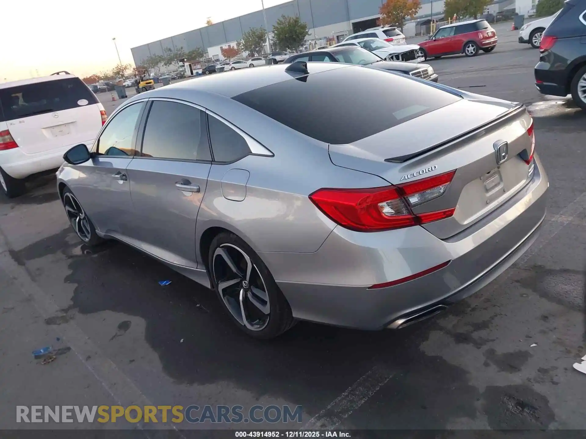 3 Photograph of a damaged car 1HGCV1F42MA061950 HONDA ACCORD 2021