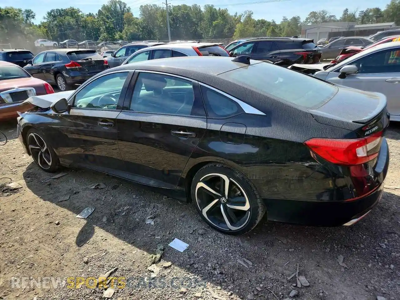 2 Photograph of a damaged car 1HGCV1F42MA084032 HONDA ACCORD 2021