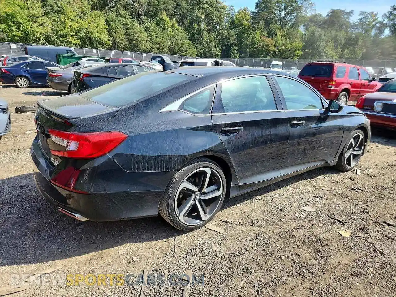 3 Photograph of a damaged car 1HGCV1F42MA084032 HONDA ACCORD 2021