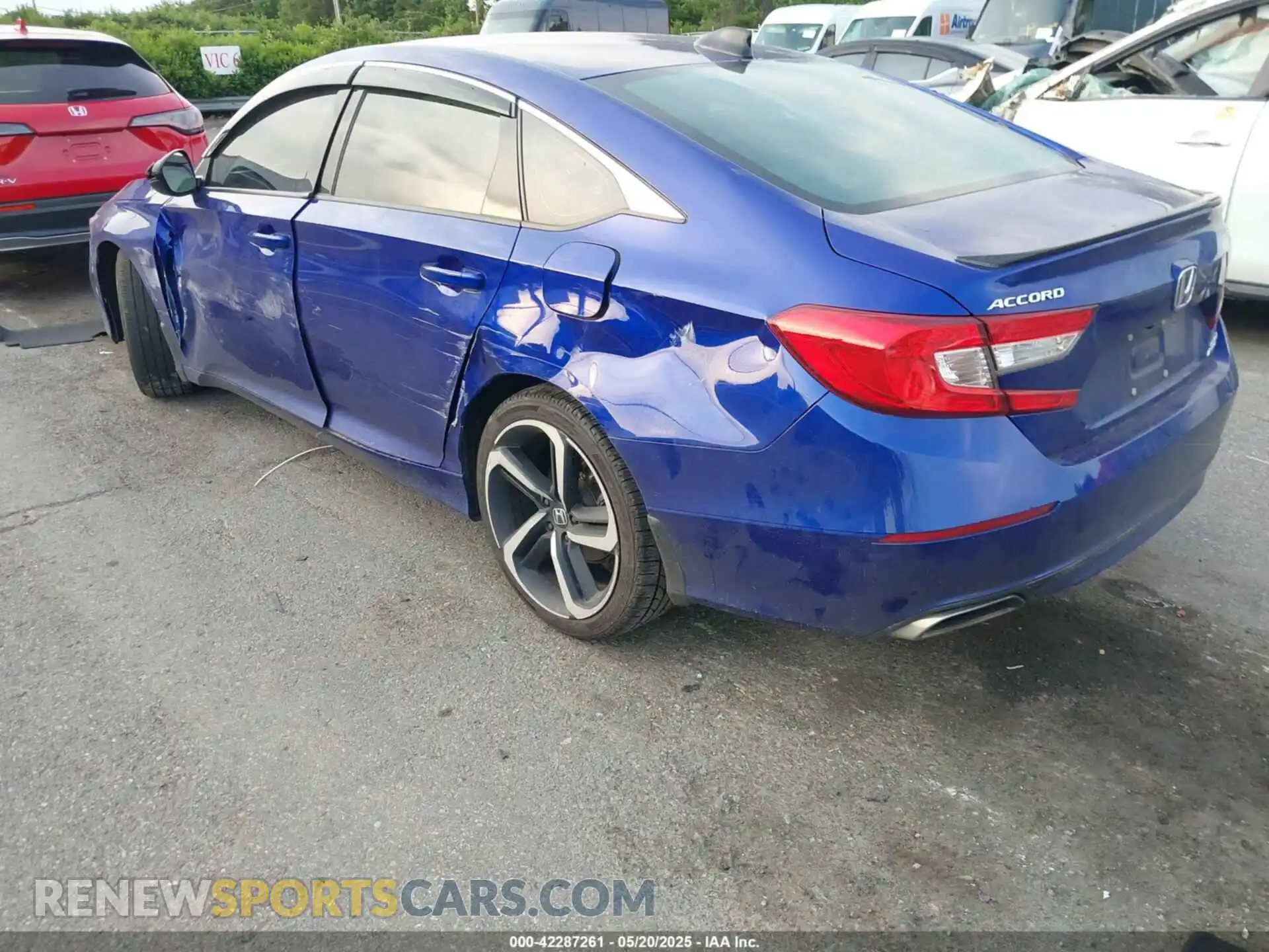 3 Photograph of a damaged car 1HGCV1F42MA114470 HONDA ACCORD 2021