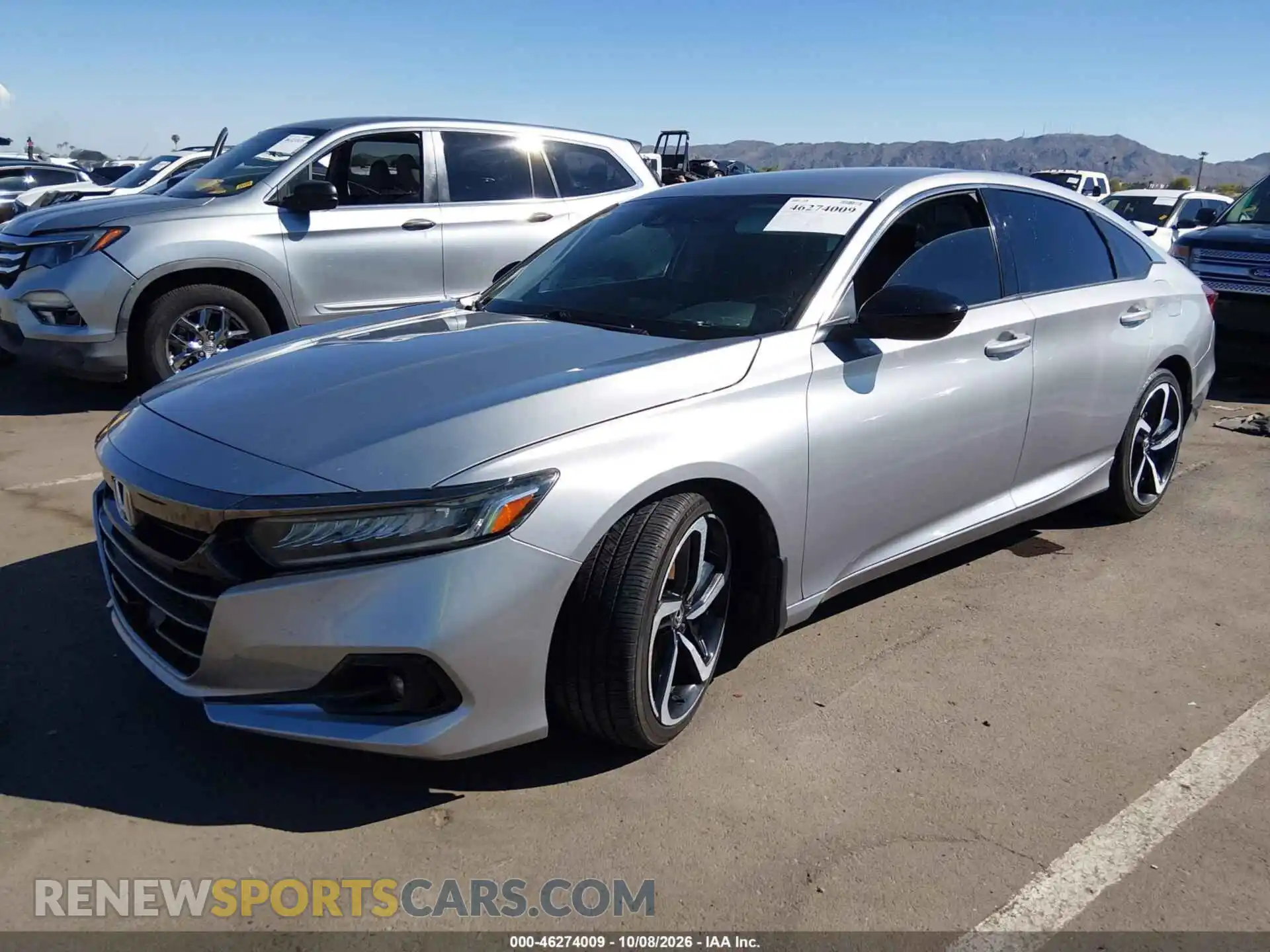 2 Photograph of a damaged car 1HGCV1F43MA027094 HONDA ACCORD 2021