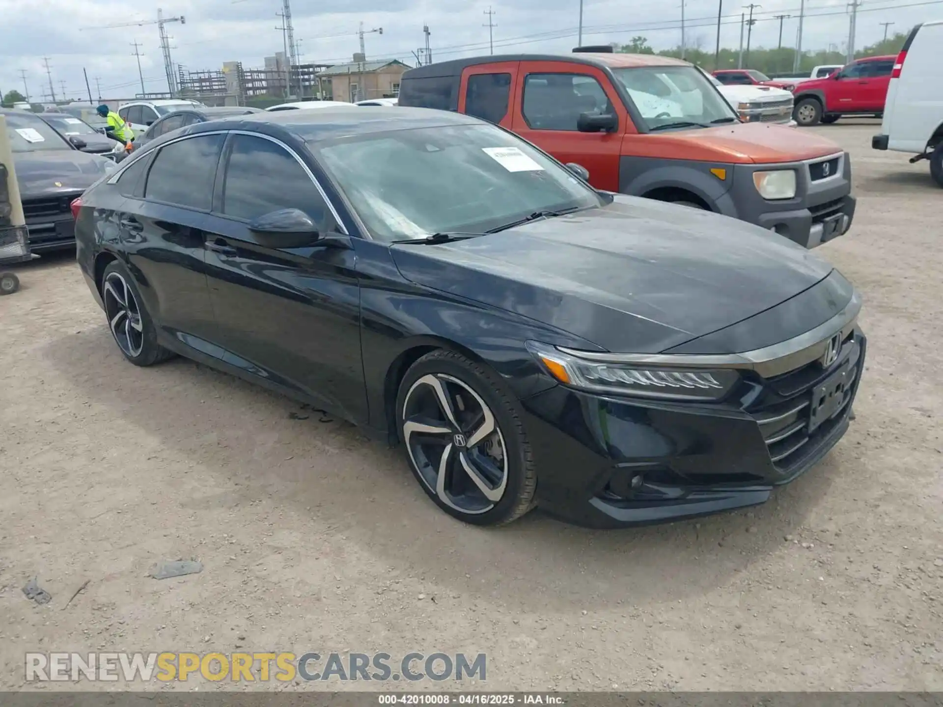 1 Photograph of a damaged car 1HGCV1F43MA043652 HONDA ACCORD 2021