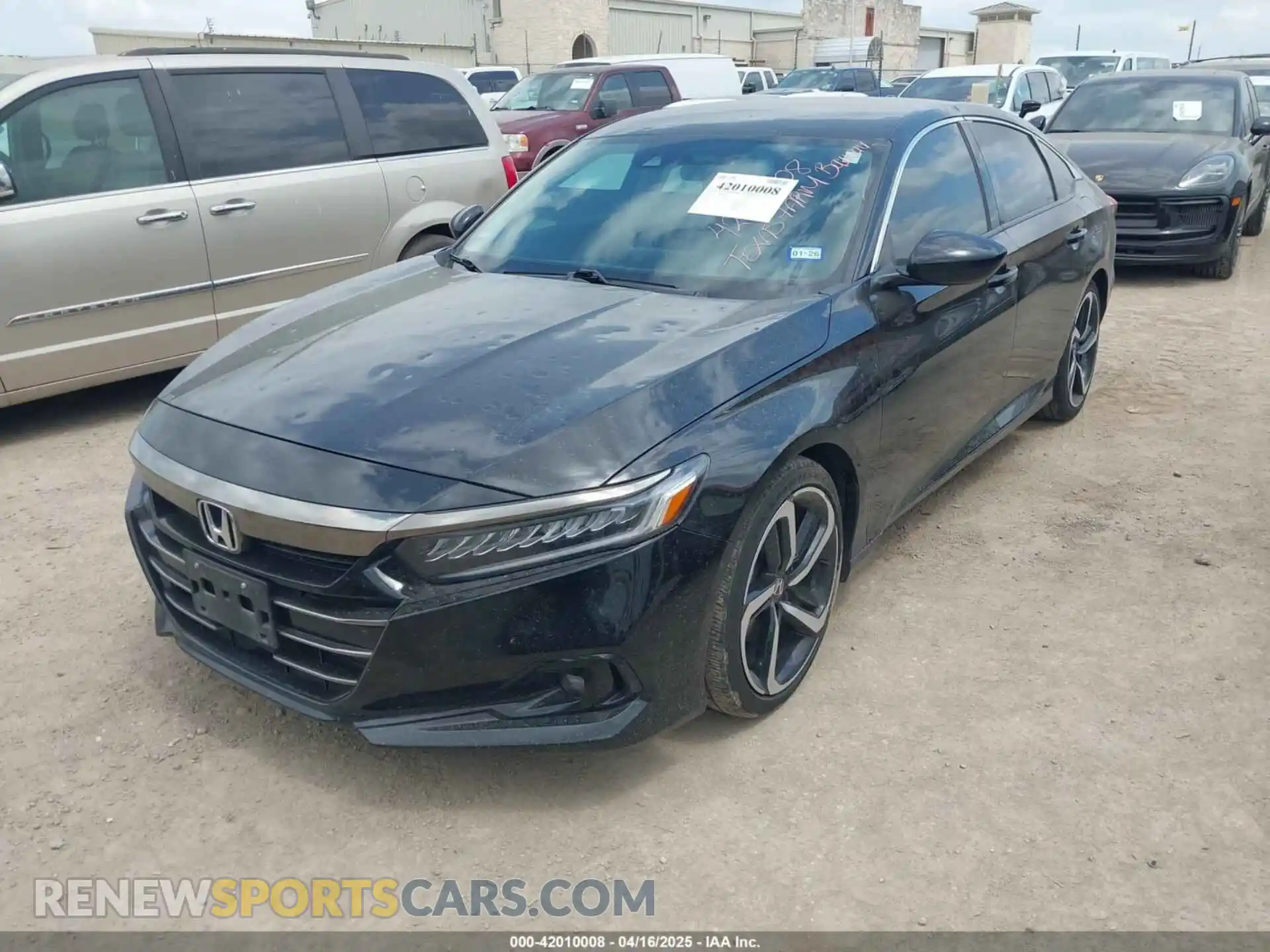 2 Photograph of a damaged car 1HGCV1F43MA043652 HONDA ACCORD 2021