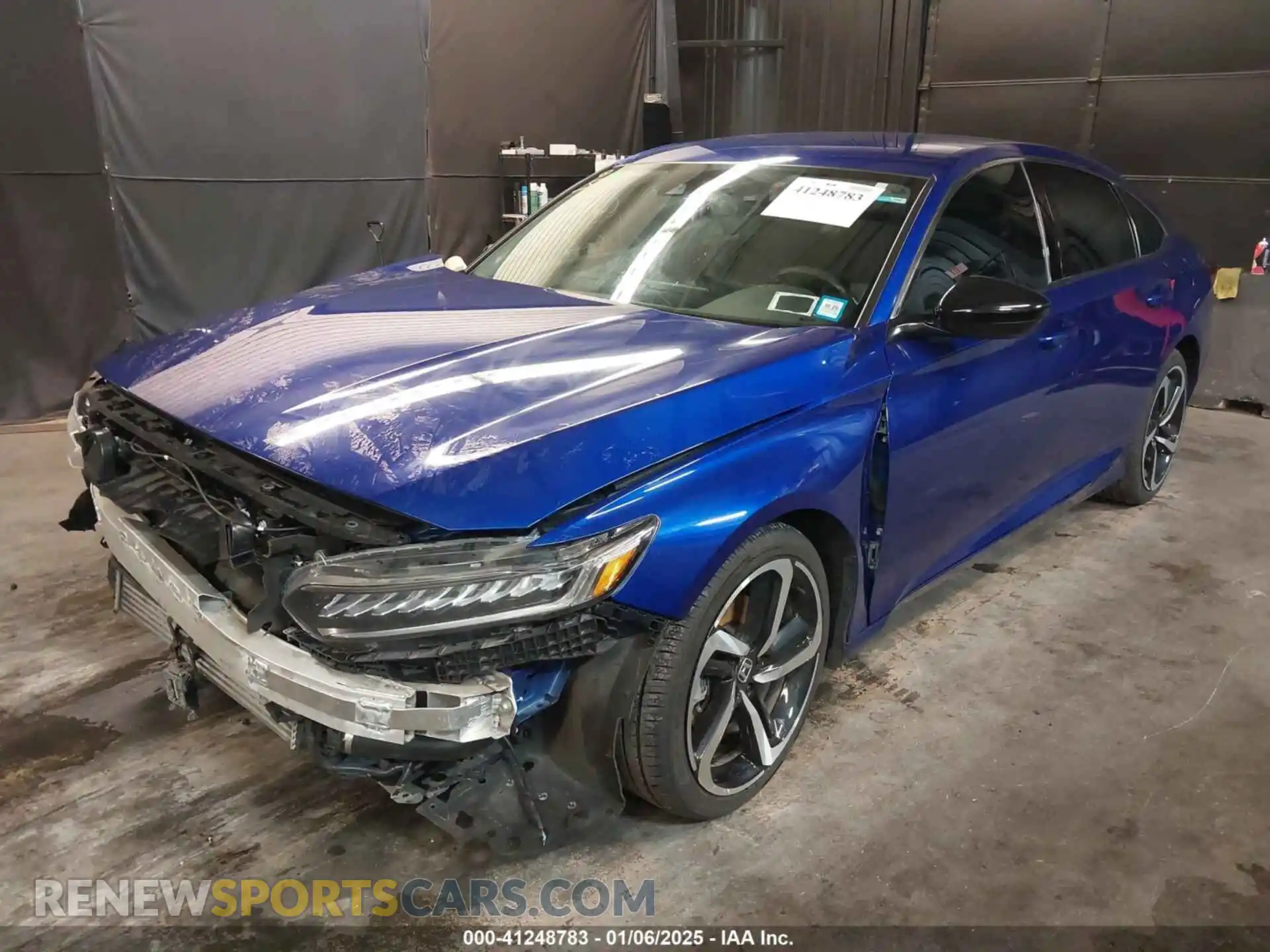 2 Photograph of a damaged car 1HGCV1F43MA071922 HONDA ACCORD 2021