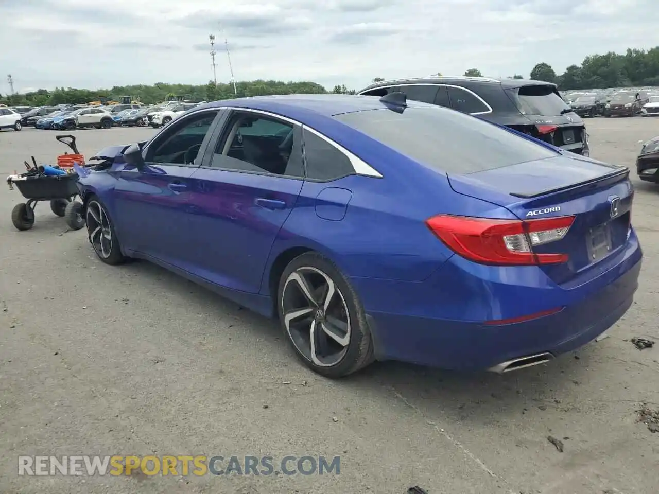 2 Photograph of a damaged car 1HGCV1F44MA001507 HONDA ACCORD 2021
