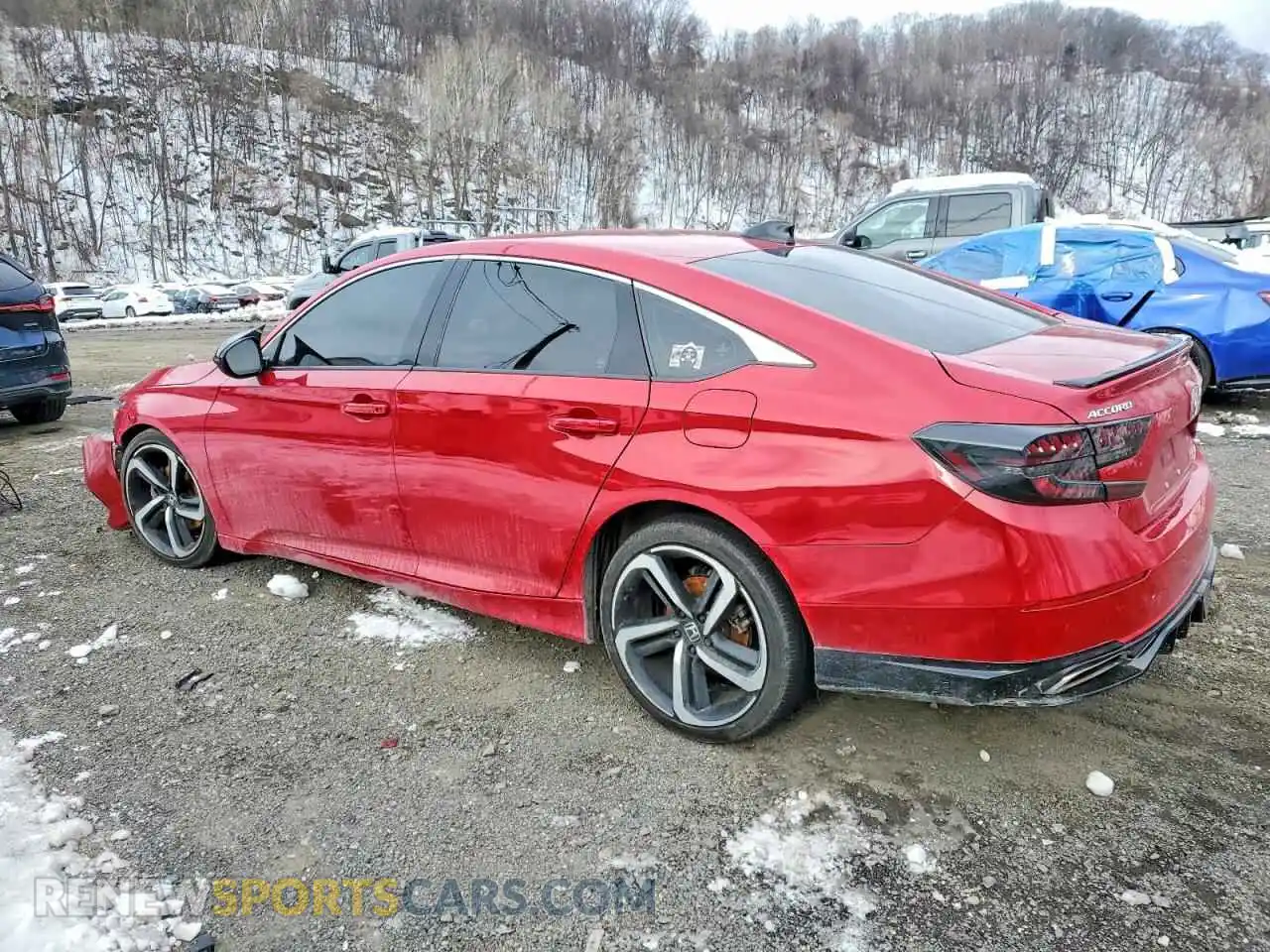 2 Photograph of a damaged car 1HGCV1F44MA006142 HONDA ACCORD 2021
