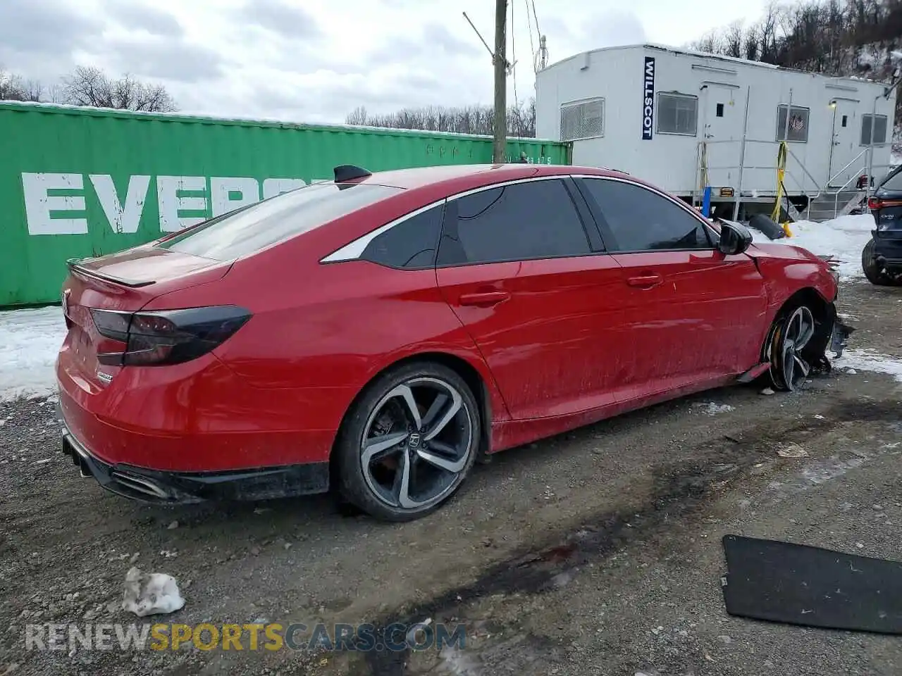 3 Photograph of a damaged car 1HGCV1F44MA006142 HONDA ACCORD 2021