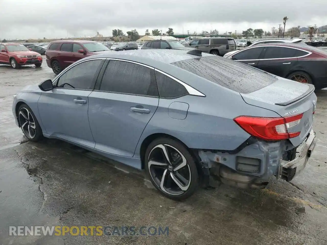 2 Photograph of a damaged car 1HGCV1F44MA009672 HONDA ACCORD 2021