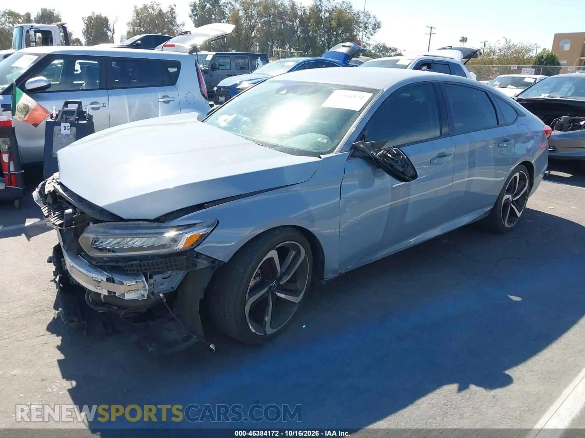 2 Фотография поврежденного автомобиля 1HGCV1F44MA010871 HONDA ACCORD 2021