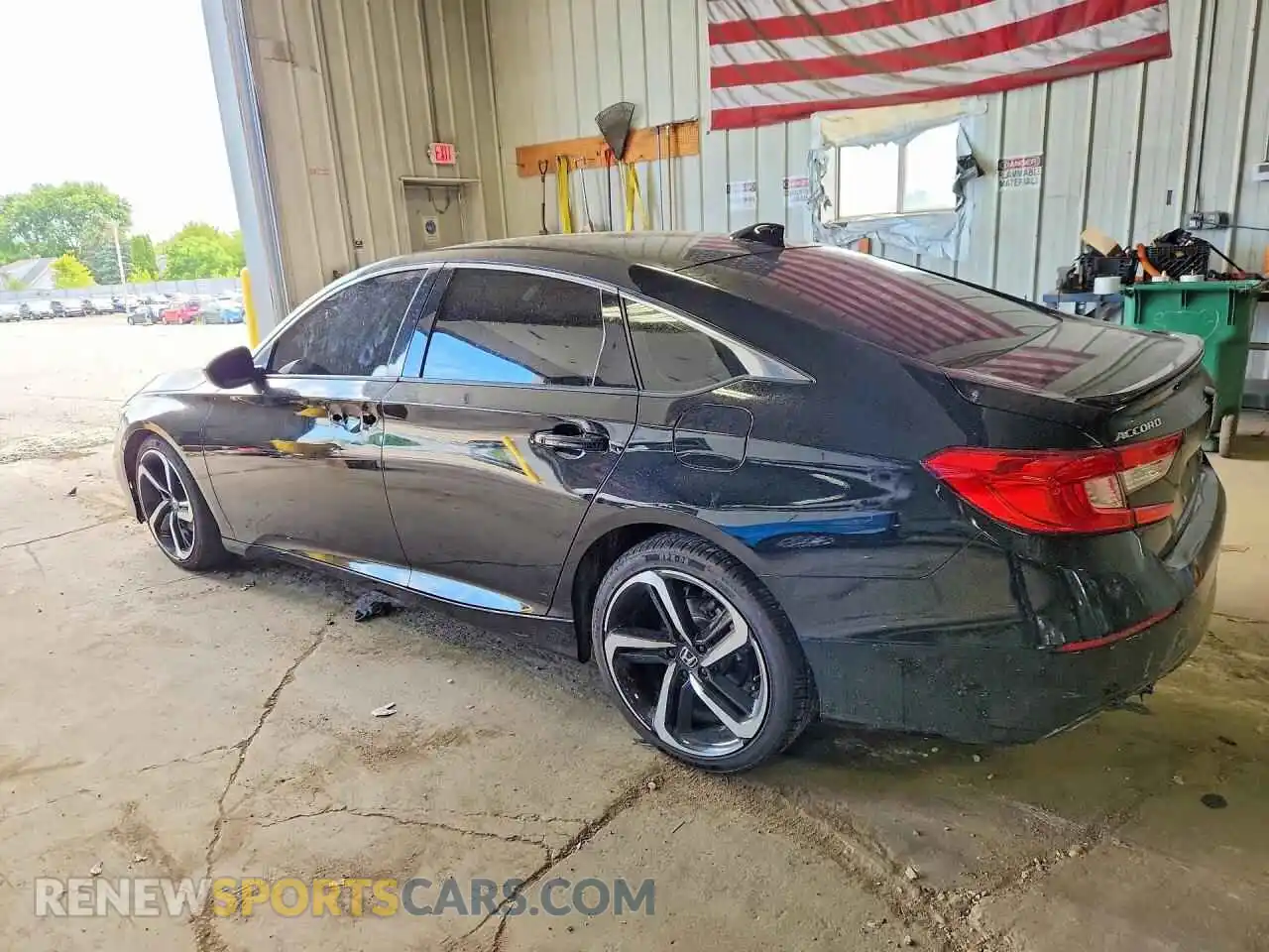 2 Photograph of a damaged car 1HGCV1F44MA021031 HONDA ACCORD 2021