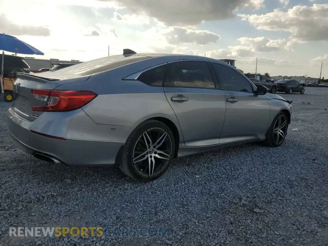 3 Photograph of a damaged car 1HGCV1F44MA027069 HONDA ACCORD 2021