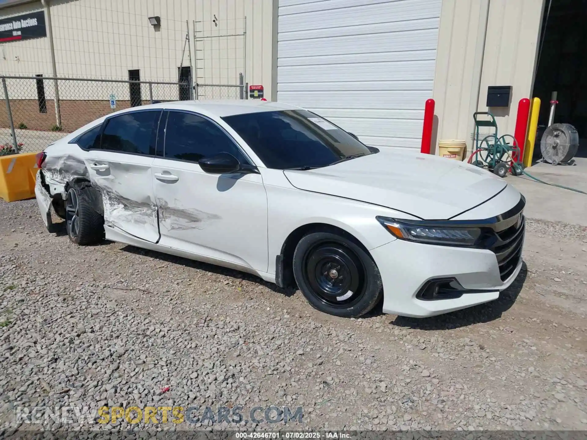 1 Photograph of a damaged car 1HGCV1F44MA034507 HONDA ACCORD 2021