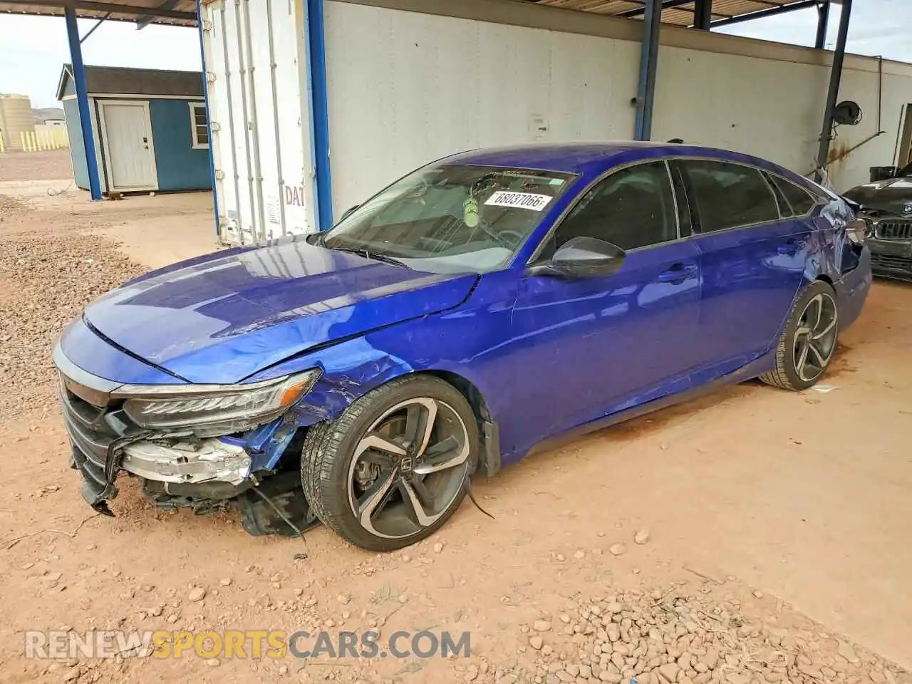 1 Photograph of a damaged car 1HGCV1F44MA049931 HONDA ACCORD 2021