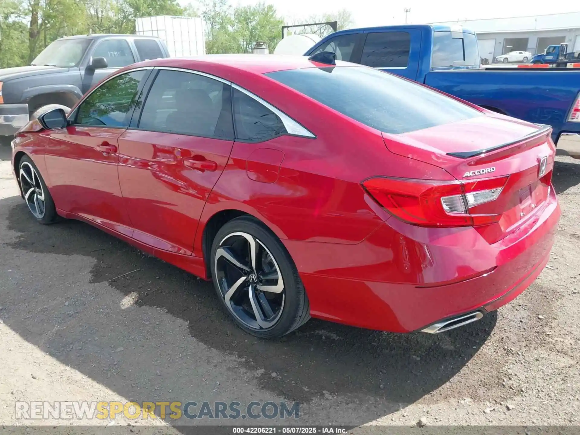 3 Photograph of a damaged car 1HGCV1F44MA078619 HONDA ACCORD 2021