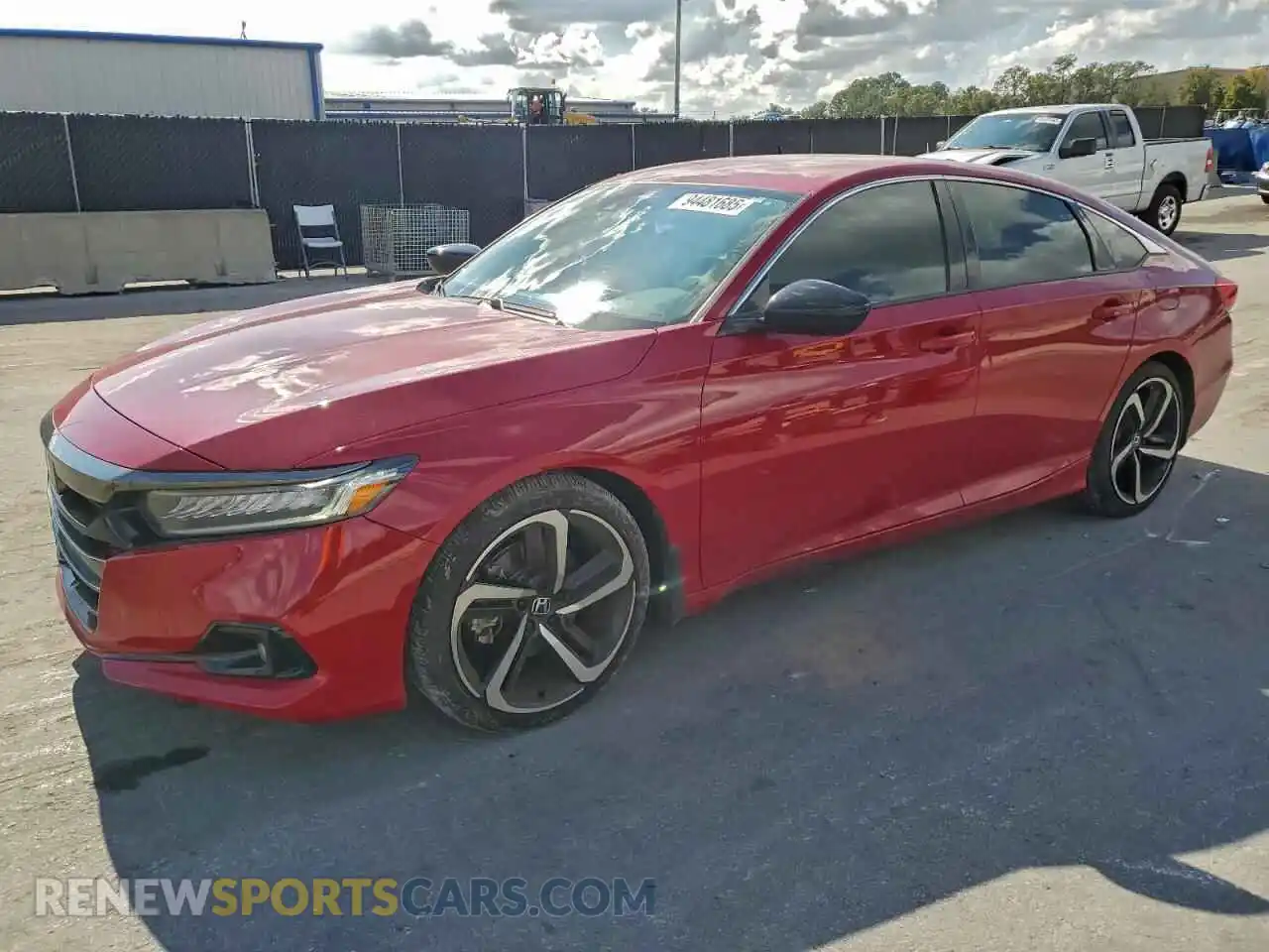 1 Photograph of a damaged car 1HGCV1F44MA078751 HONDA ACCORD 2021