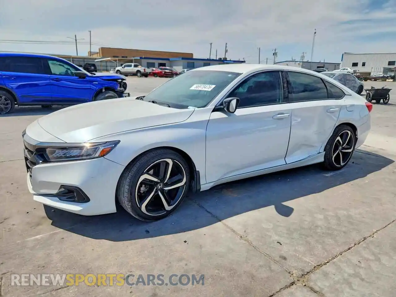 1 fotografías del automóvil dañado 1HGCV1F44MA083058 HONDA ACCORD 2021