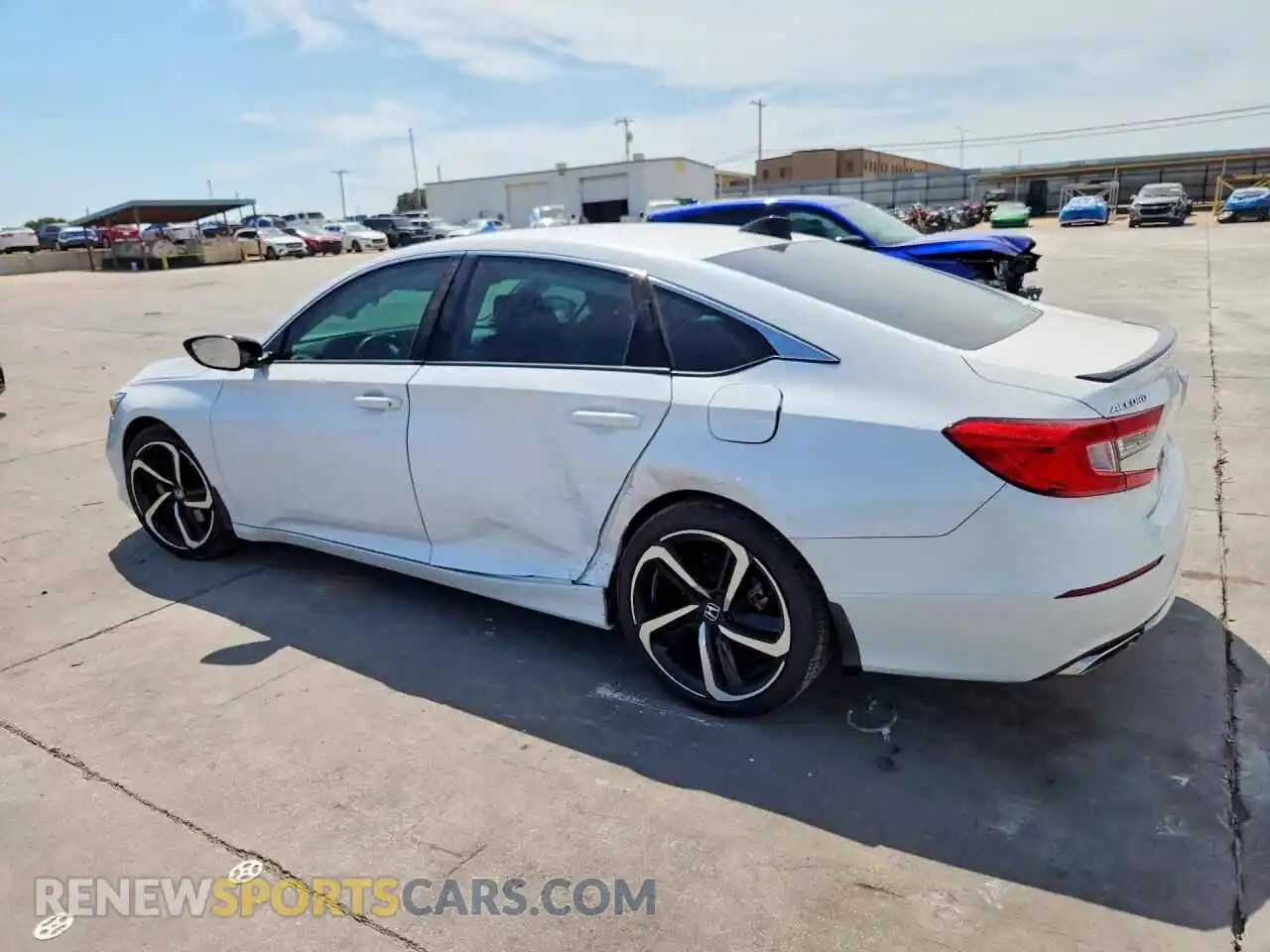 2 fotografías del automóvil dañado 1HGCV1F44MA083058 HONDA ACCORD 2021