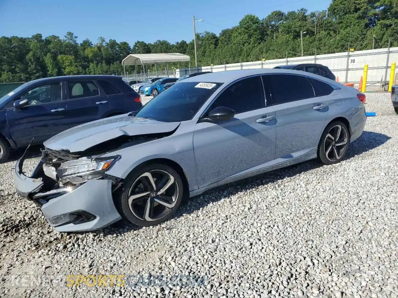 1 fotografías del automóvil dañado 1HGCV1F44MA088874 HONDA ACCORD 2021