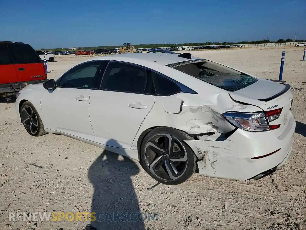 2 Photograph of a damaged car 1HGCV1F44MA111781 HONDA ACCORD 2021