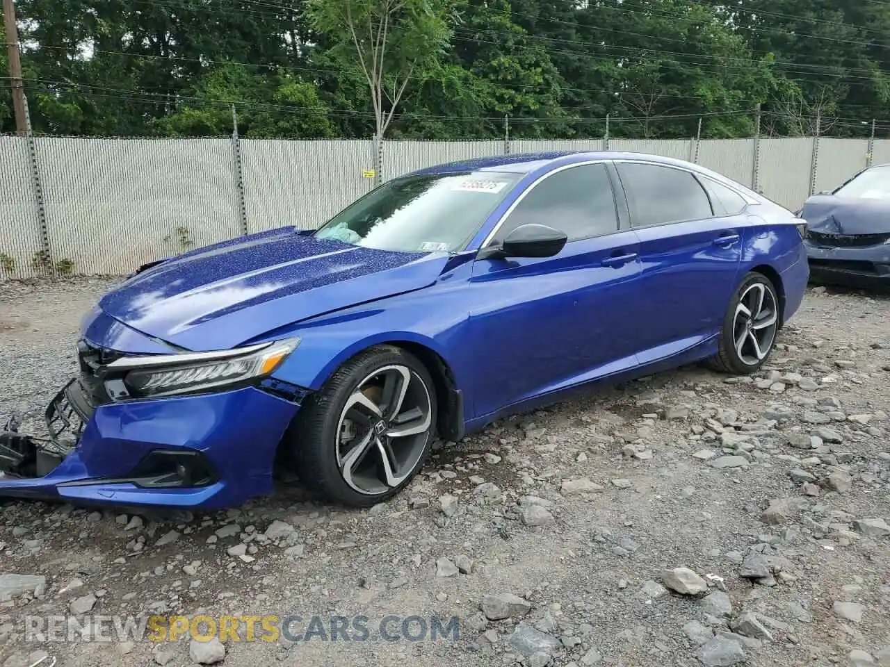 1 Фотография поврежденного автомобиля 1HGCV1F44MA113143 HONDA ACCORD 2021