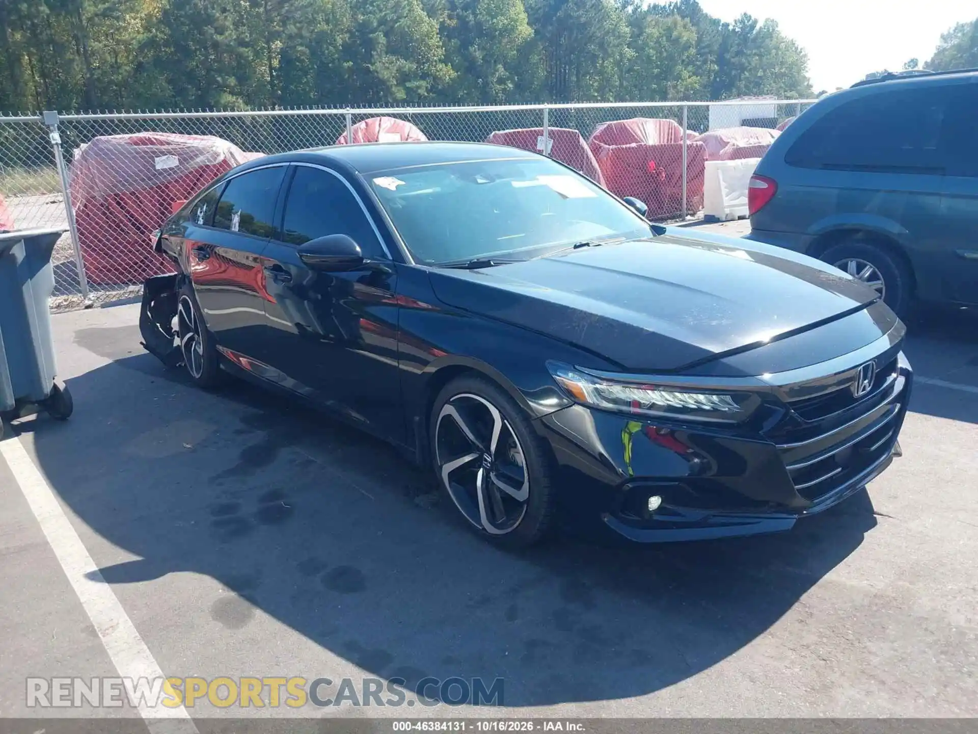1 Фотография поврежденного автомобиля 1HGCV1F44MA119024 HONDA ACCORD 2021