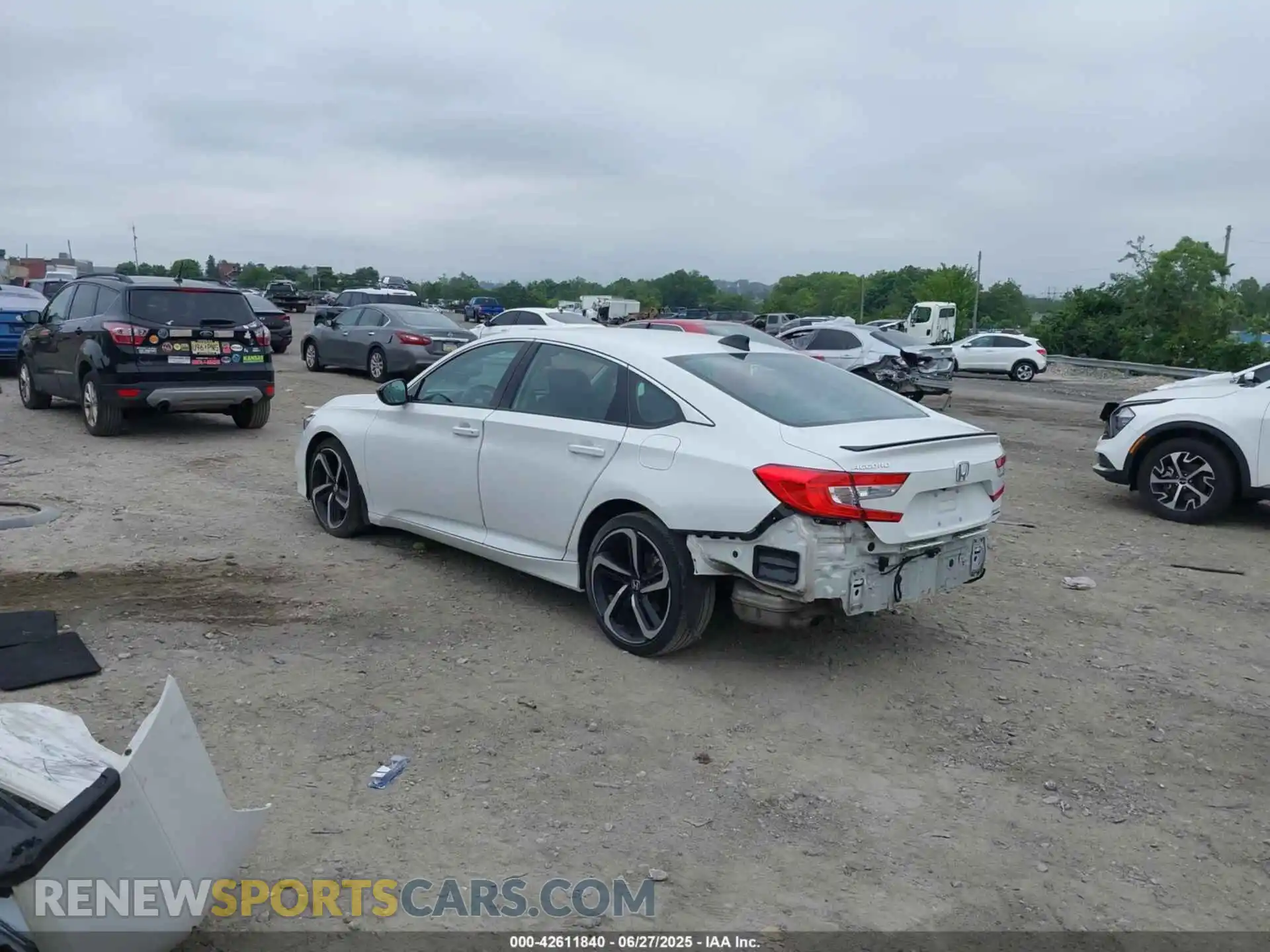 3 Photograph of a damaged car 1HGCV1F45MA019773 HONDA ACCORD 2021