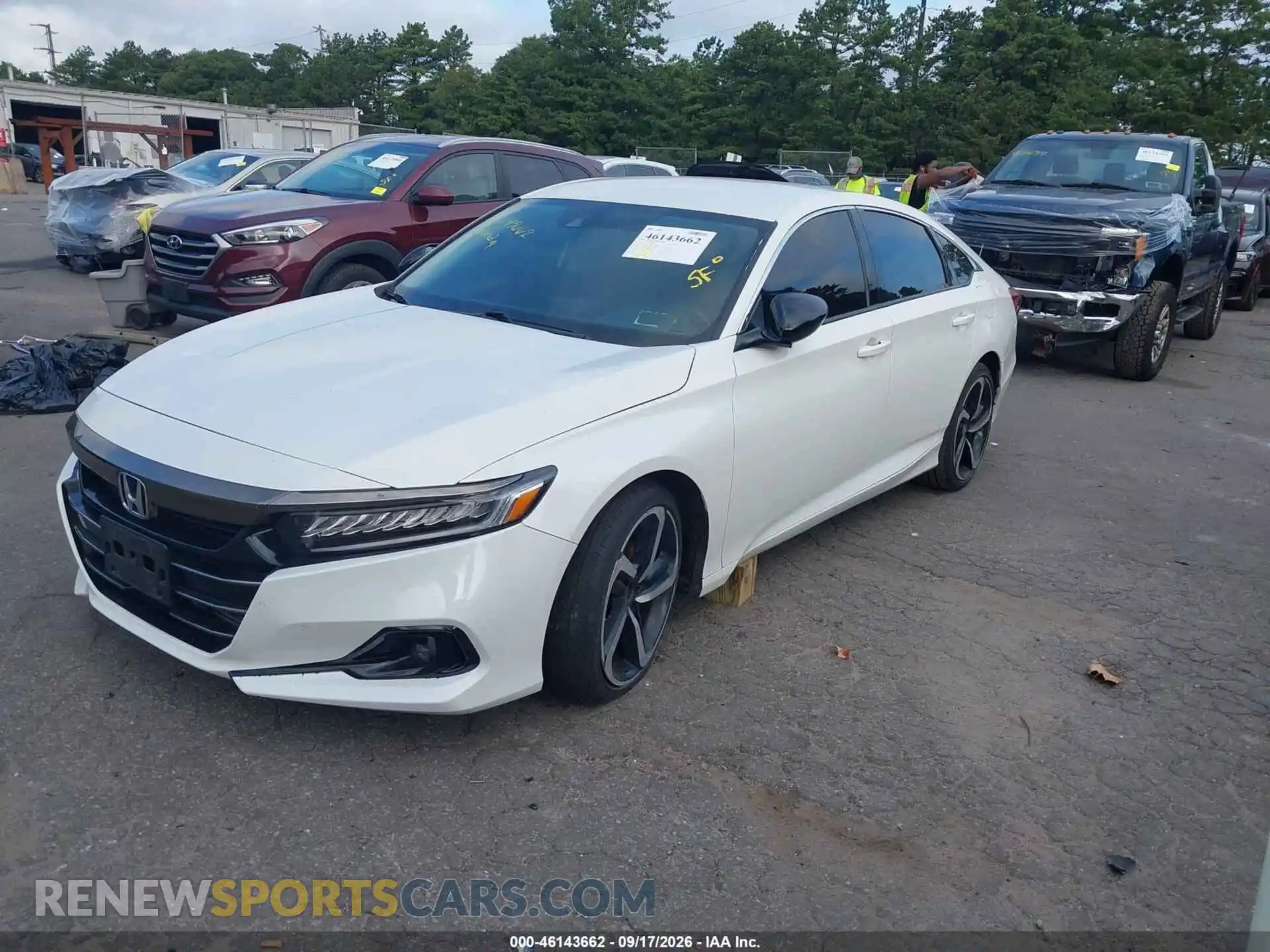 2 Фотография поврежденного автомобиля 1HGCV1F45MA037738 HONDA ACCORD 2021
