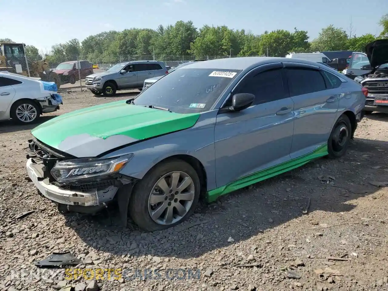 1 Photograph of a damaged car 1HGCV1F45MA042003 HONDA ACCORD 2021