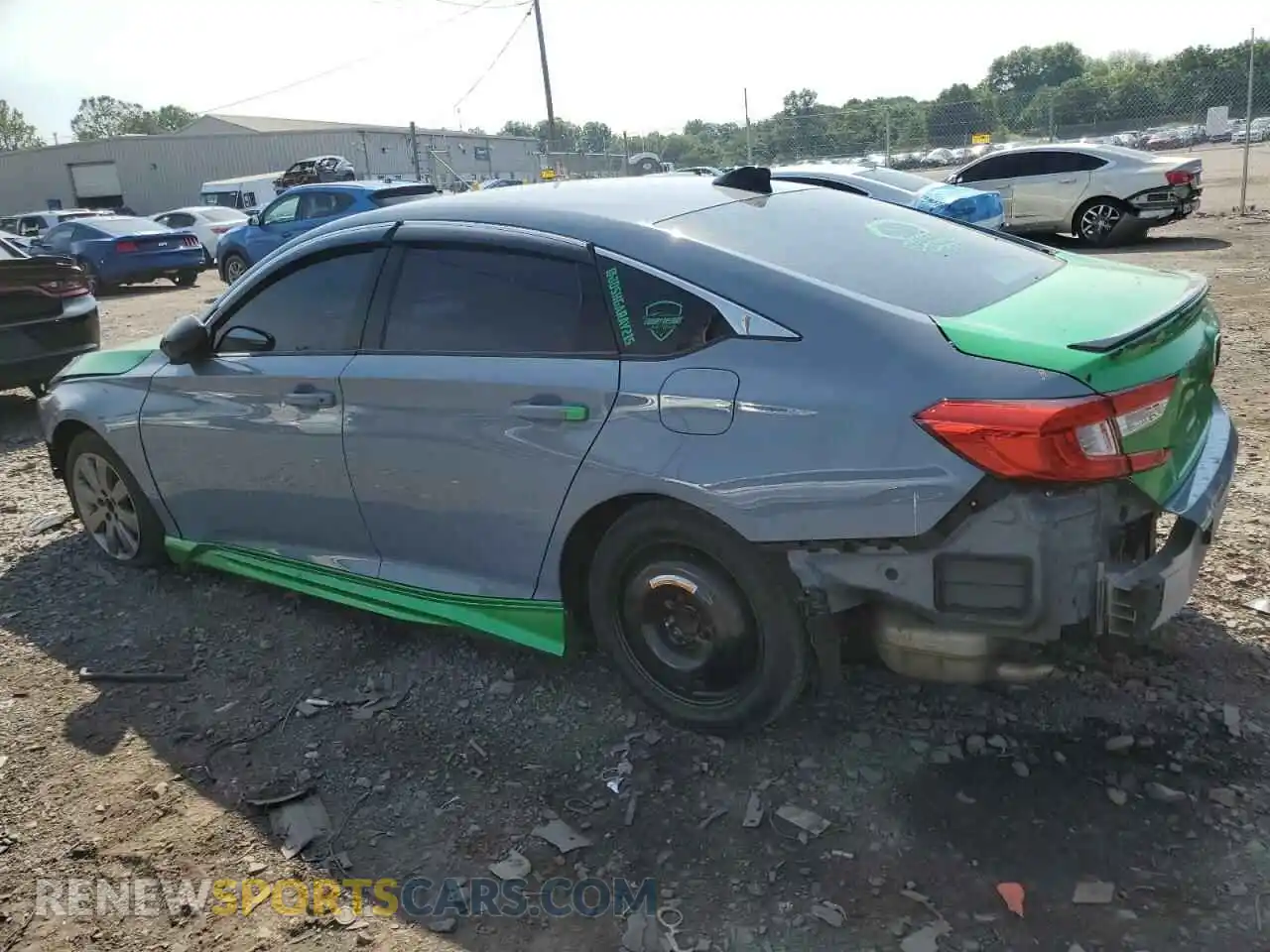 2 Photograph of a damaged car 1HGCV1F45MA042003 HONDA ACCORD 2021