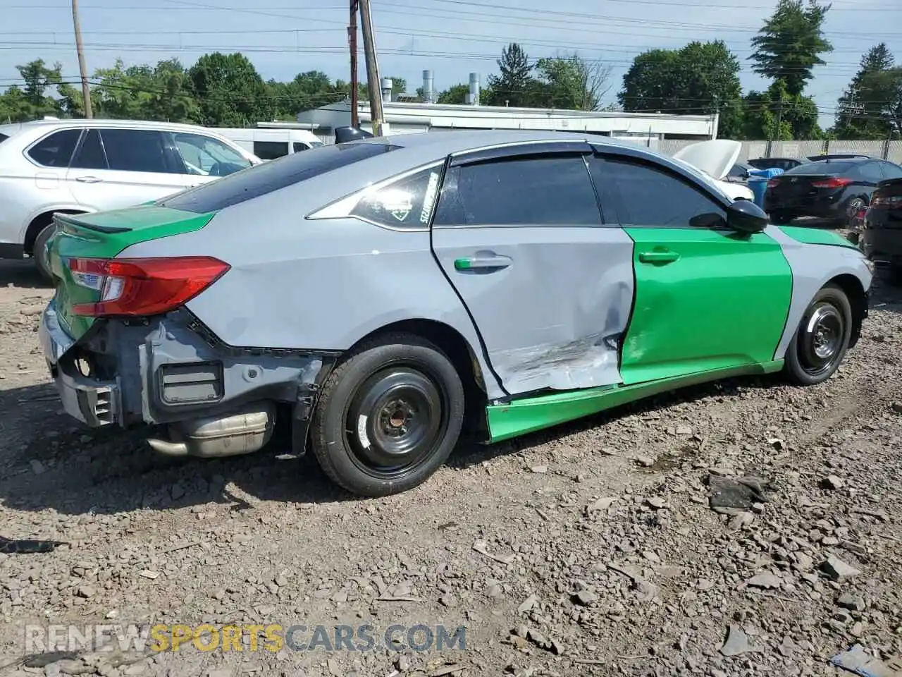 3 Photograph of a damaged car 1HGCV1F45MA042003 HONDA ACCORD 2021