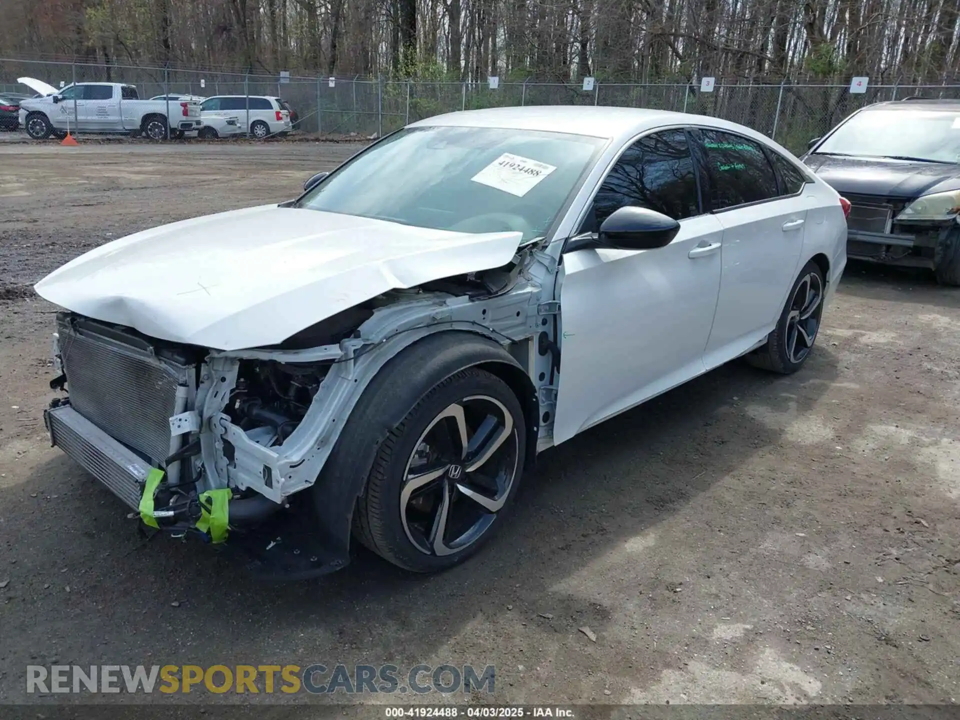 2 Photograph of a damaged car 1HGCV1F45MA048402 HONDA ACCORD 2021
