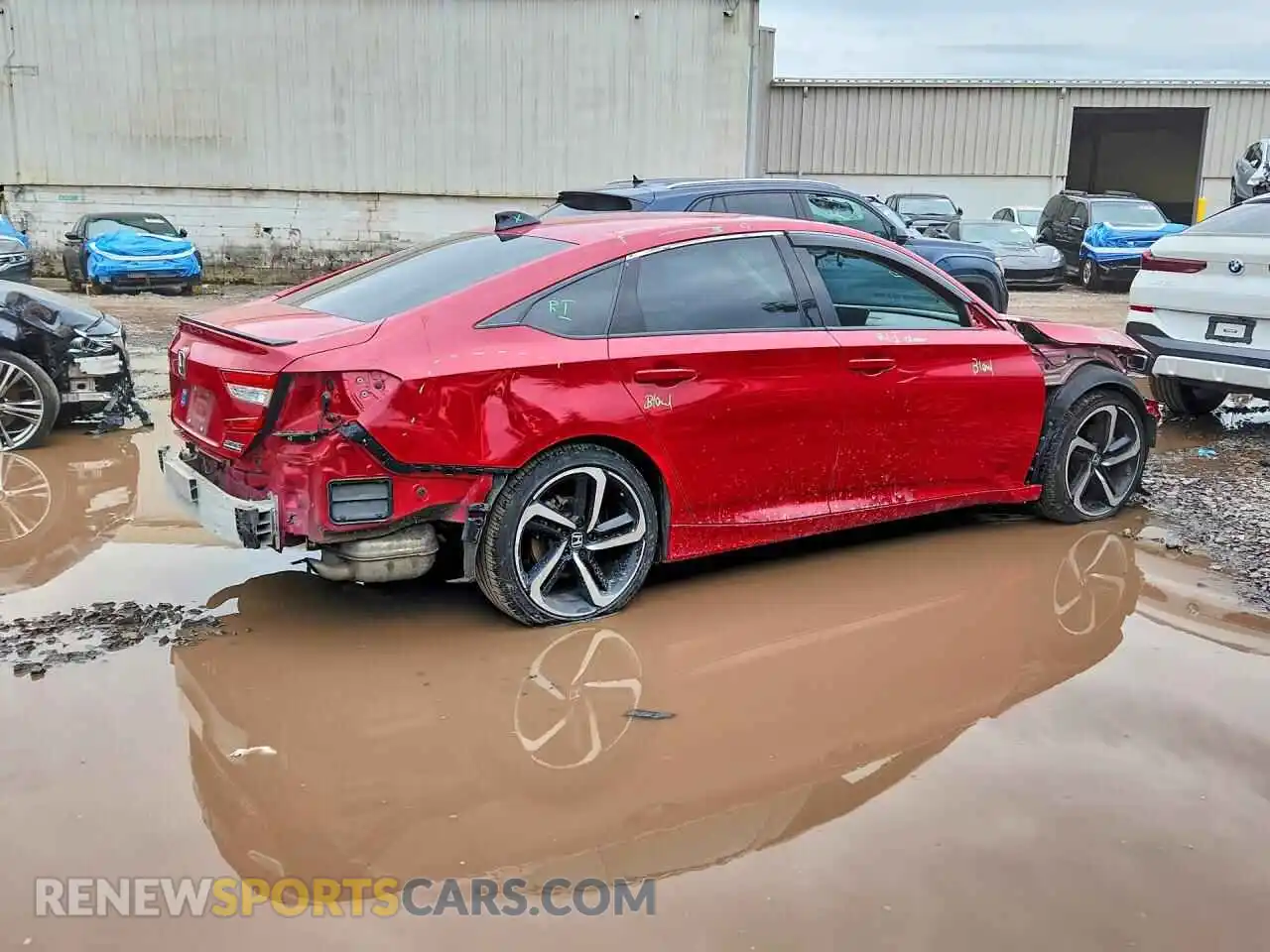 3 Photograph of a damaged car 1HGCV1F45MA049016 HONDA ACCORD 2021