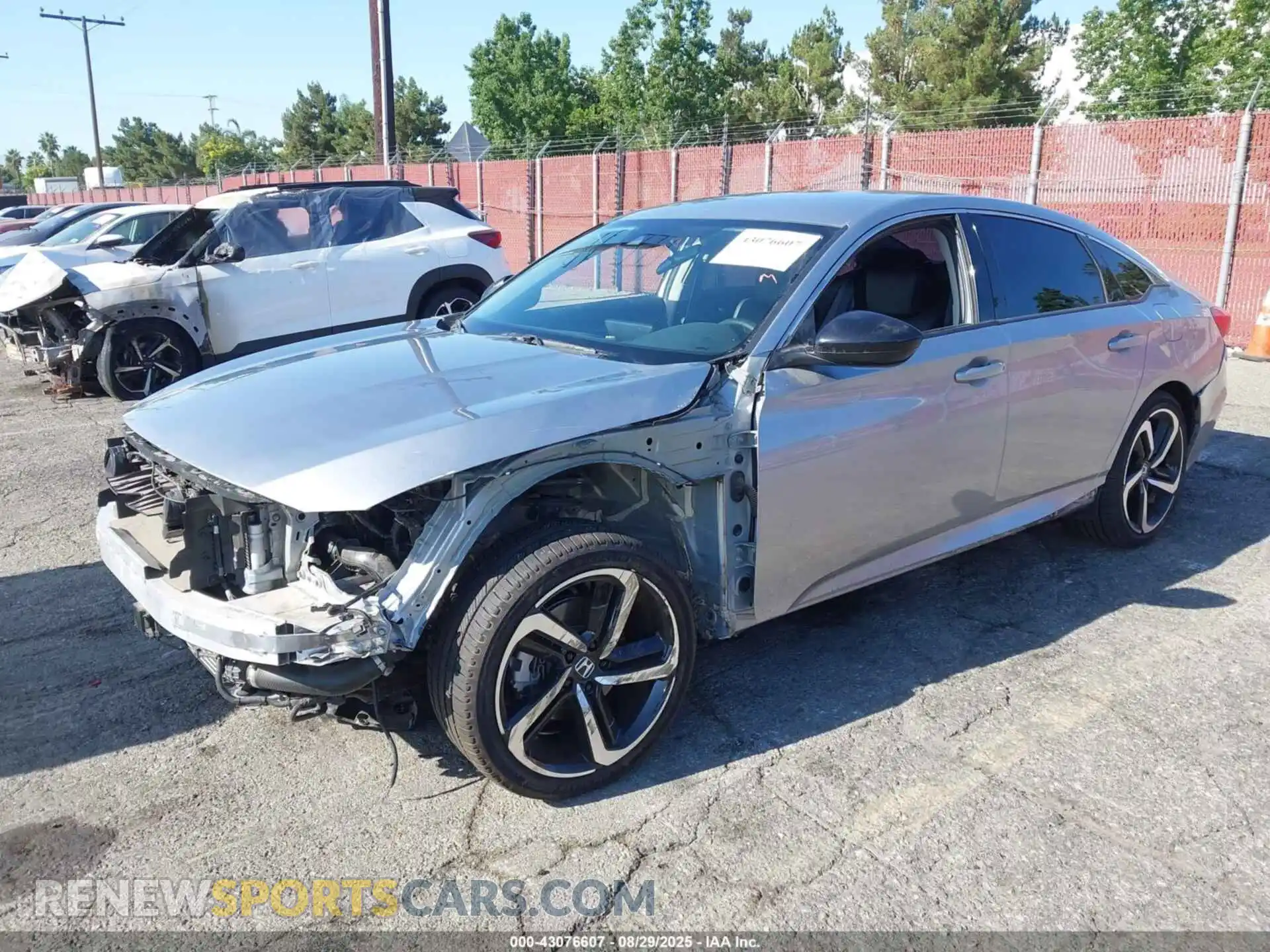2 Photograph of a damaged car 1HGCV1F45MA059819 HONDA ACCORD 2021