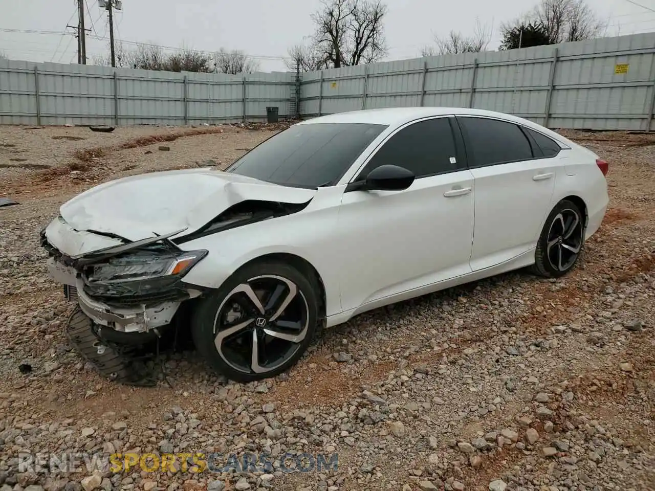 1 Photograph of a damaged car 1HGCV1F45MA072473 HONDA ACCORD 2021